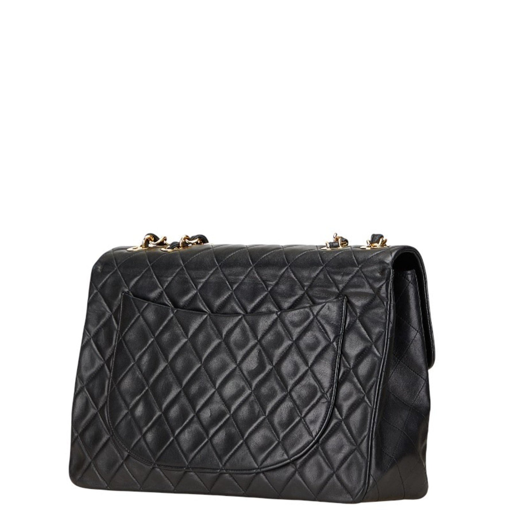 CHANEL Matelasse Coco Mark Chain Shoulder Bag Handbag Lambskin