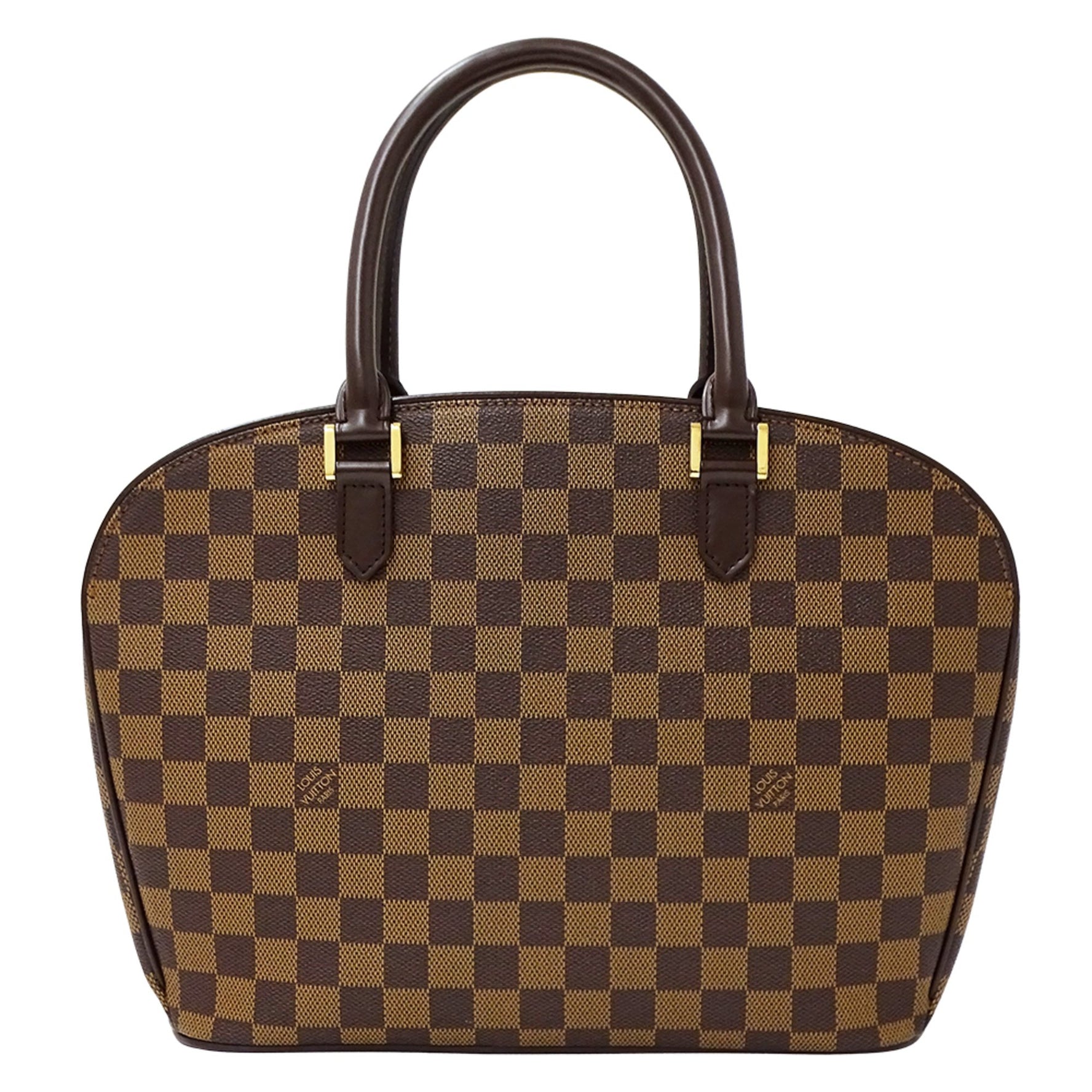Louis Vuitton Damier Saria Horizontal Handbag Brown