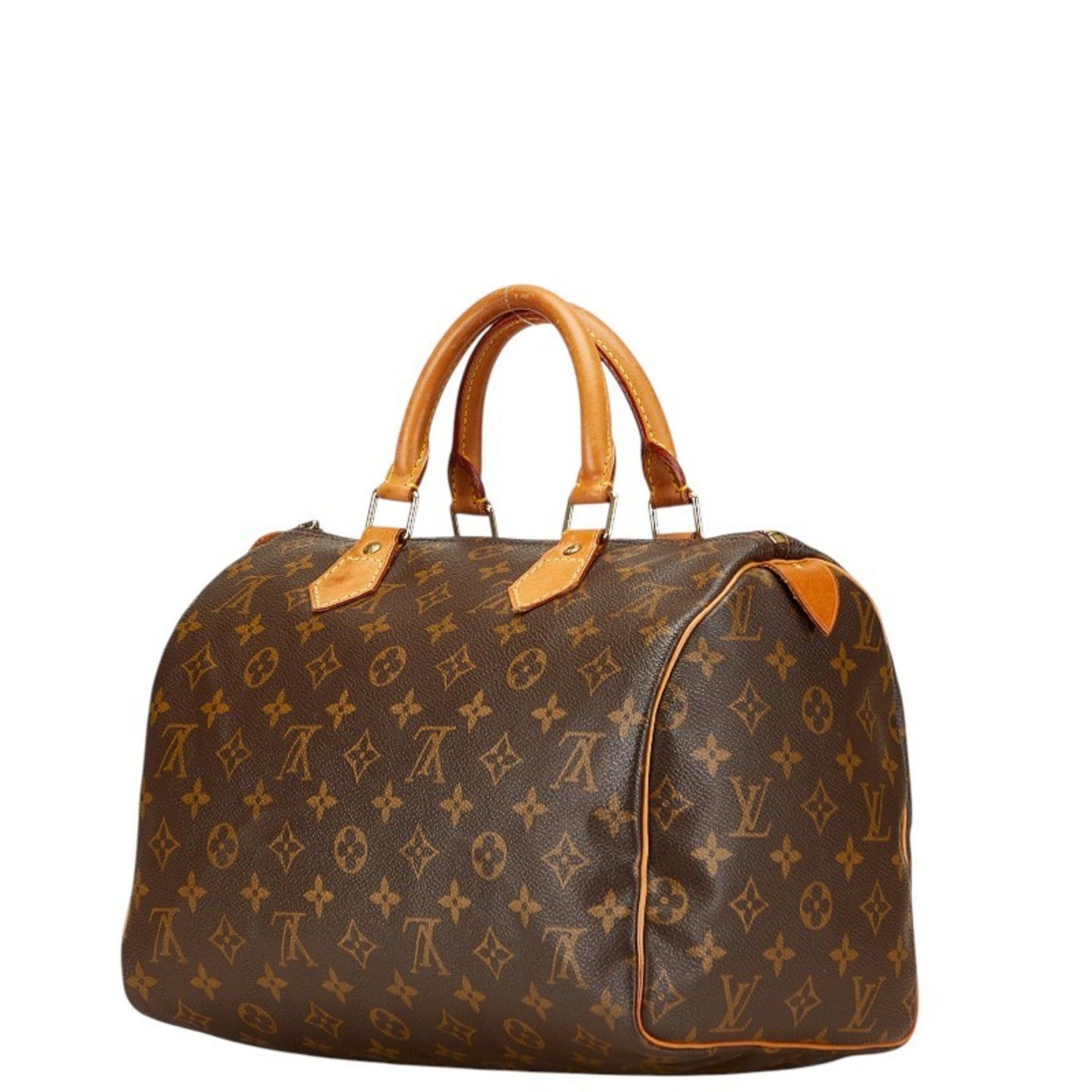 Louis Vuitton Monogram Speedy 30 Handbag/Mini Boston Bag Leather LOUIS VUITTON