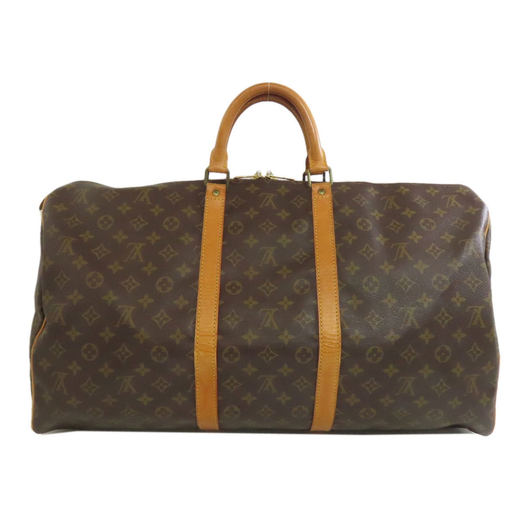 Louis Vuitton Keepall 55 Boston Bag Monogram Canvas LOUIS VUITTON