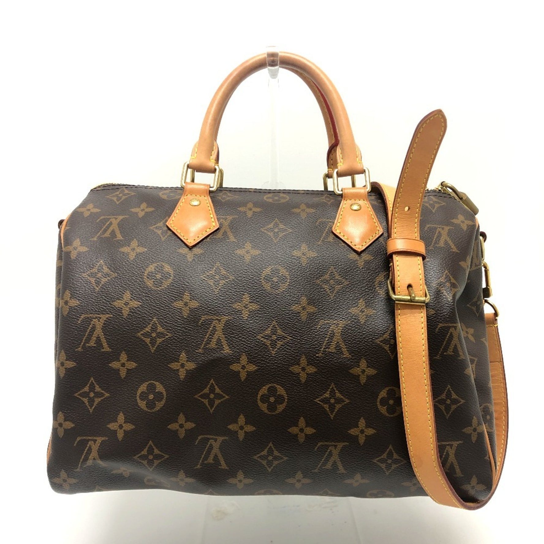 LOUIS VUITTON Louis Vuitton M41112 Speedy Bandouliere 30 Bag Shoulder Boston Monogram Canvas Women's Brown