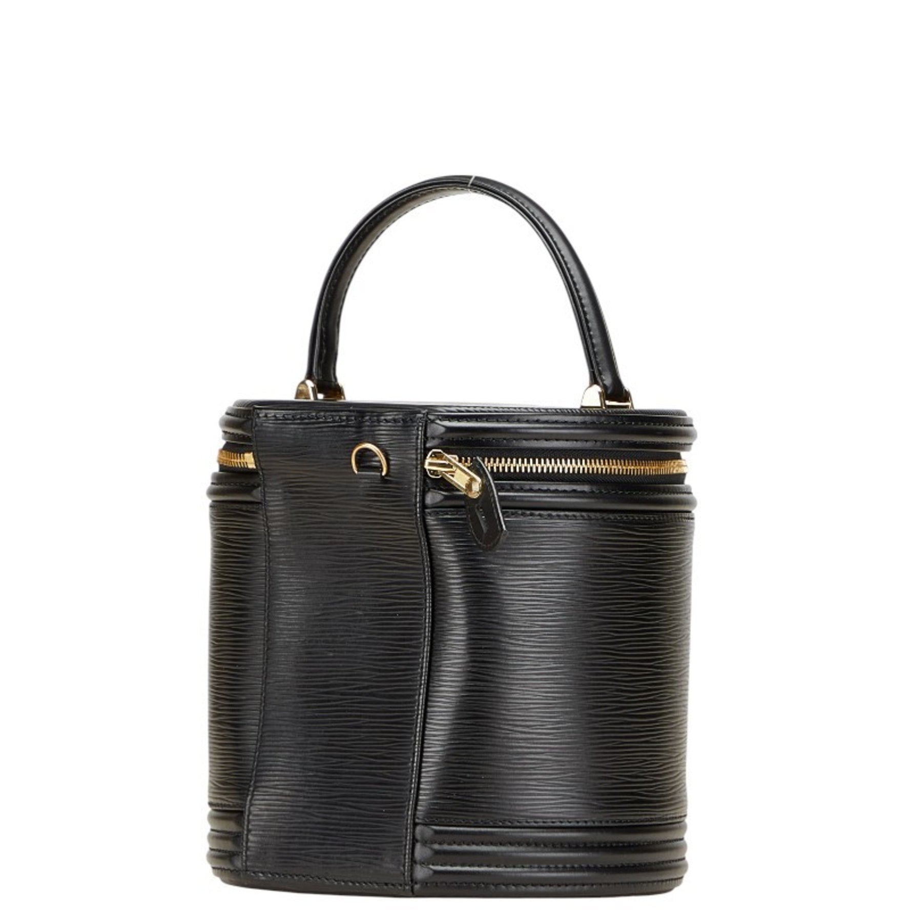 Louis Vuitton Epi Cannes Vanity Bag, Handbag Noir Black Leather