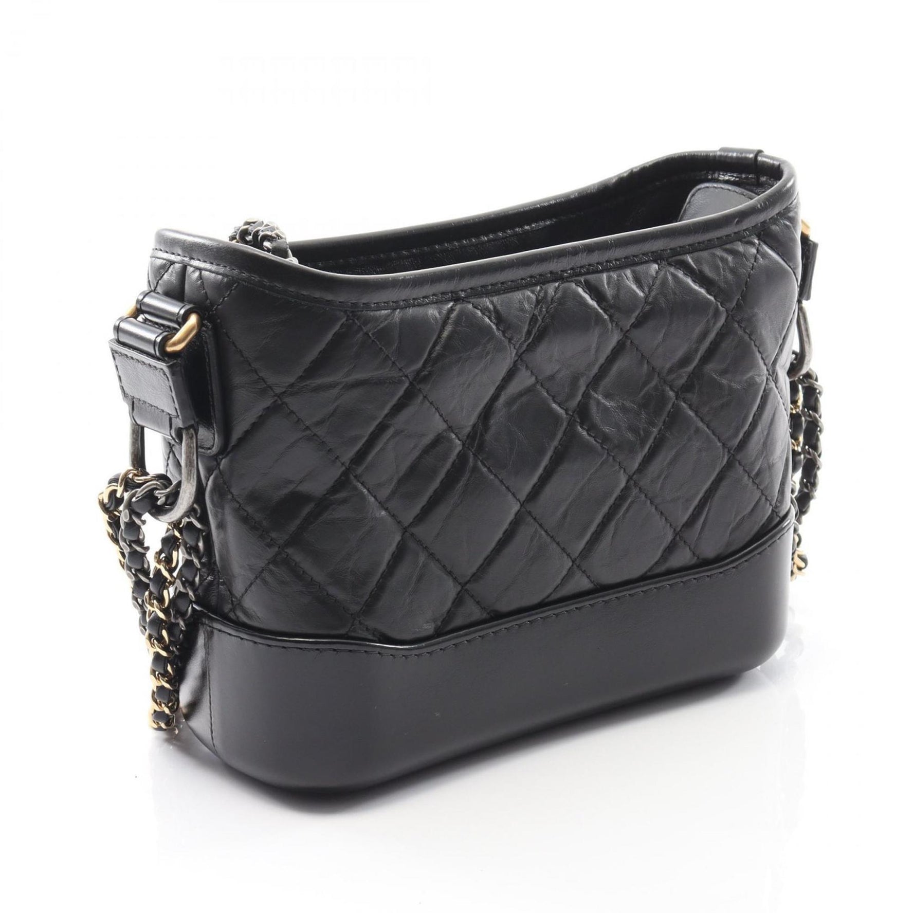 CHANEL Gabrielle de Small Hobo Shoulder Bag, Leather
