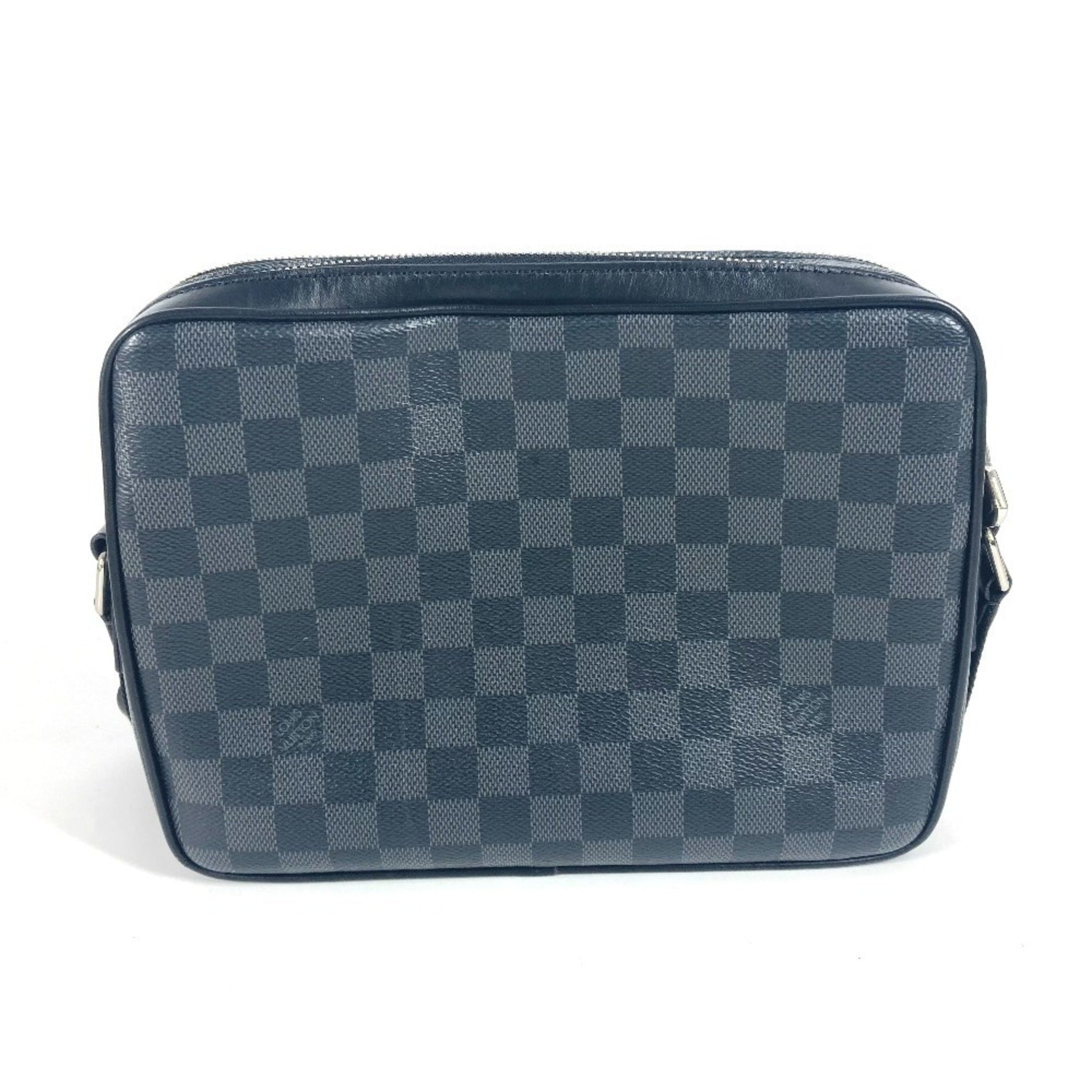 Louis Vuitton Damier Graphite Trocadero Crossbody Shoulder Bag Canvas Men's