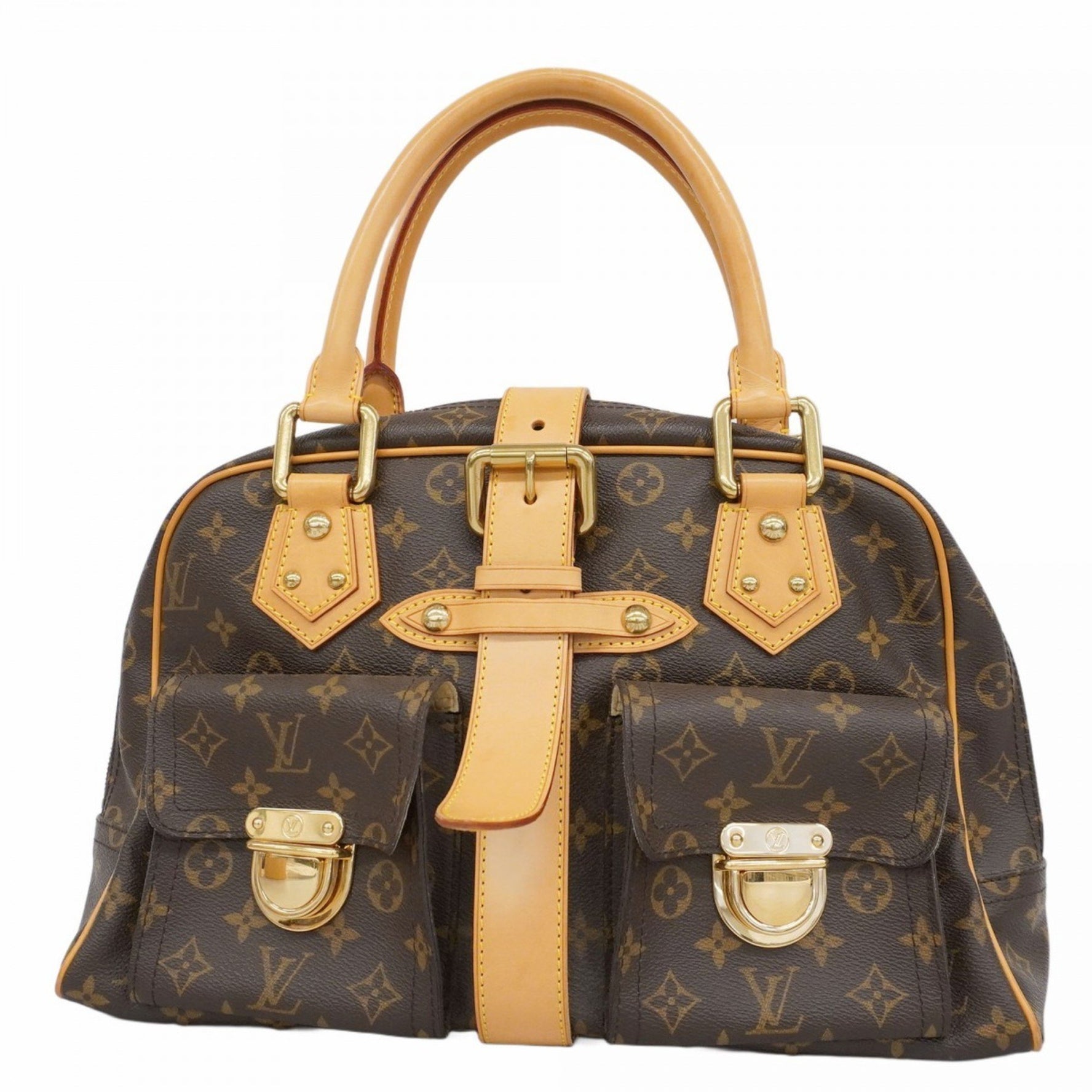 Louis Vuitton Monogram Manhattan GM Handbag M40025 Brown Women's P1160977