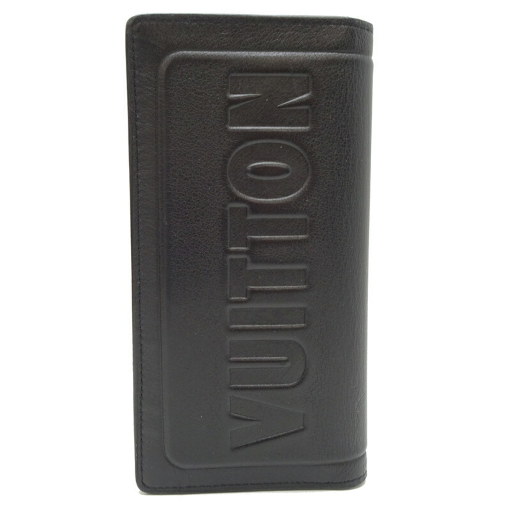 Louis Vuitton Portefeuille Brazza Long Wallet Dark Noir (Black)