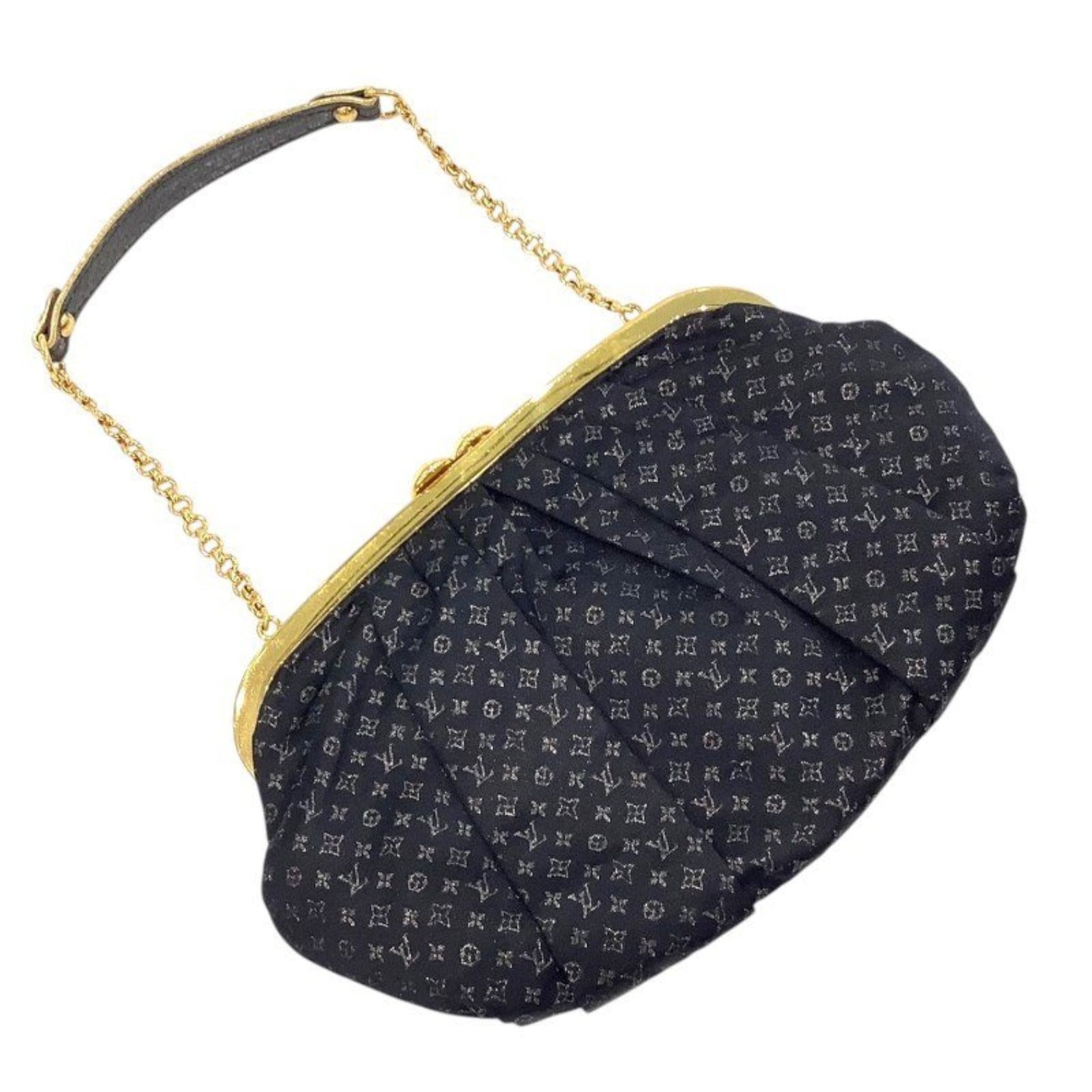 LOUIS VUITTON Satin Omonnier Handbag