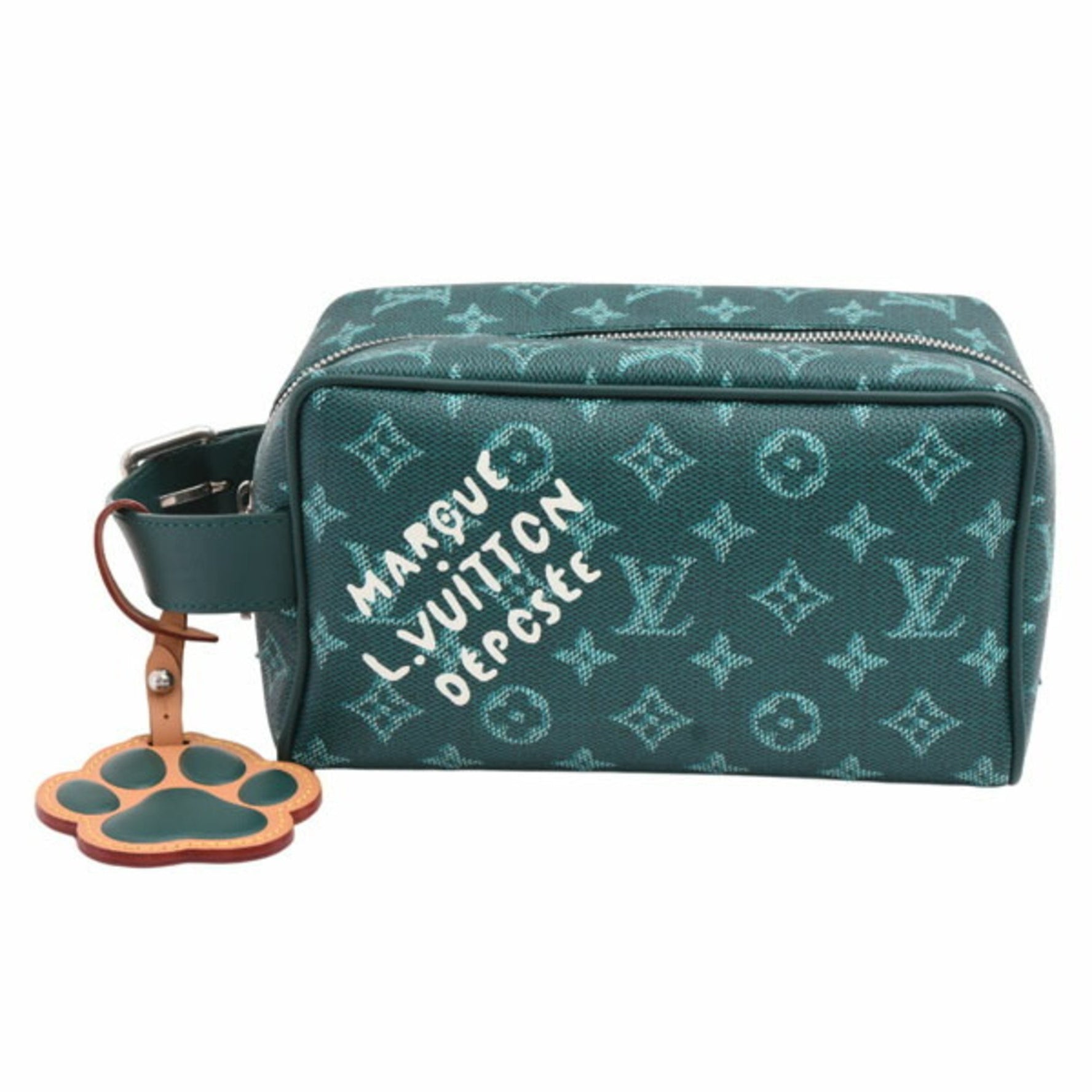 Louis Vuitton Locker Top Kit Monogram Heritage Treasure Bag Pouch
