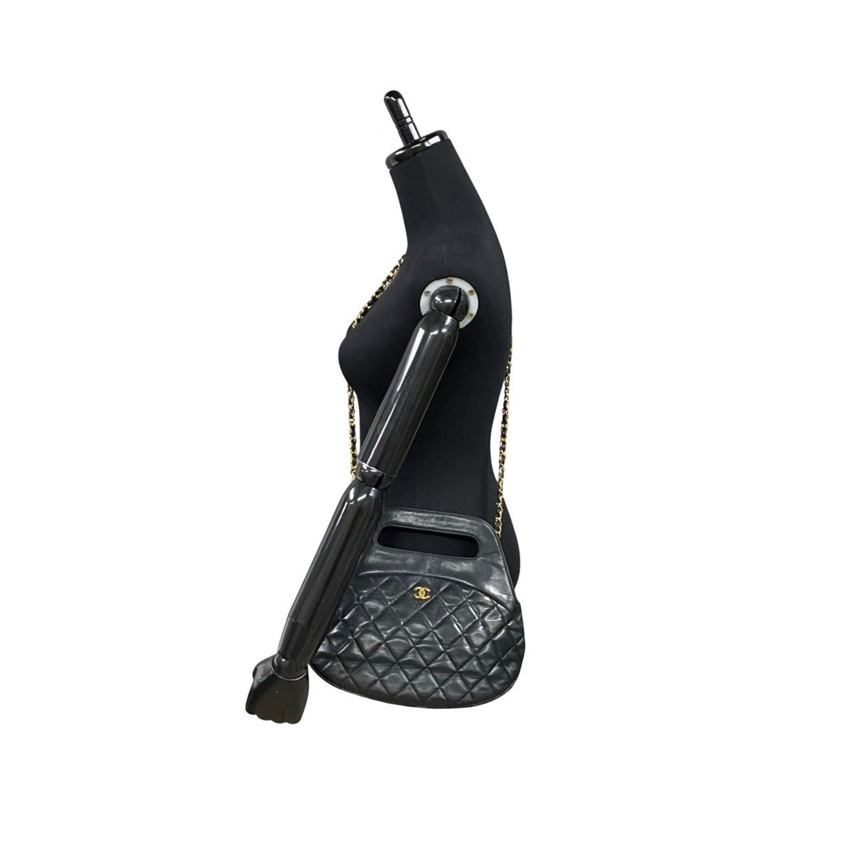 CHANEL Matelasse Coco Lambskin Leather Handbag/Shoulder Bag