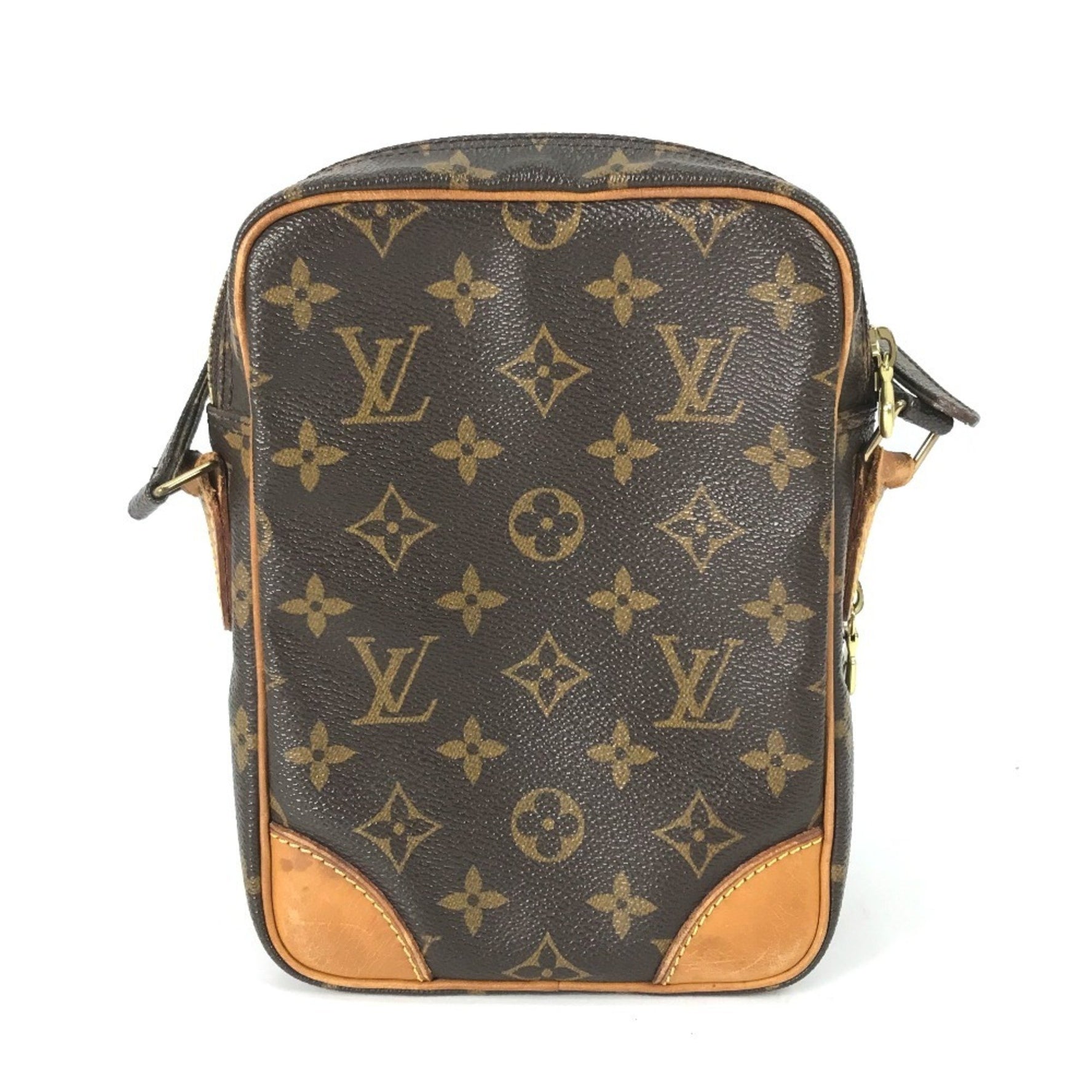 LOUIS VUITTON M45236 Monogram Amazon Pochette Shoulder Bag in Canvas, Brown, Women's