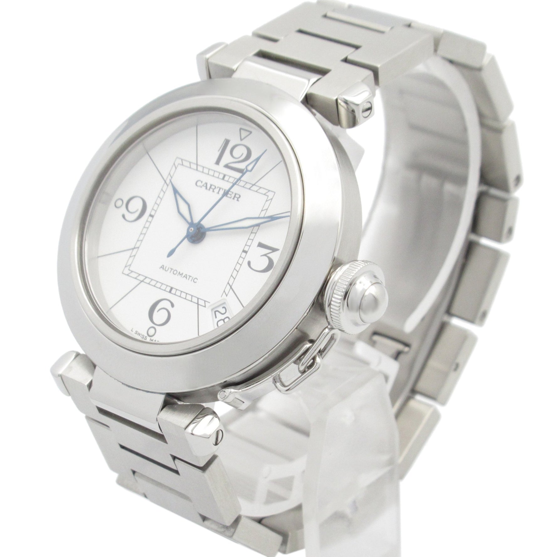 Cartier Pasha C Watch, Stainless Steel