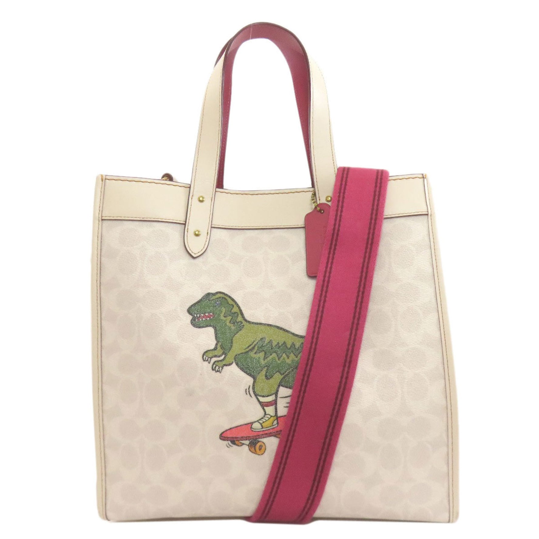 Coach Lexi Signature Handbag in PVC/Leather