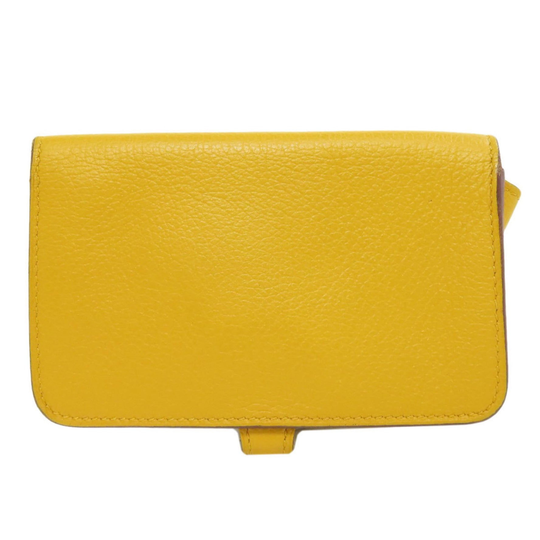 Hermes Dogon Wallet/Coin Case Chevre Women's