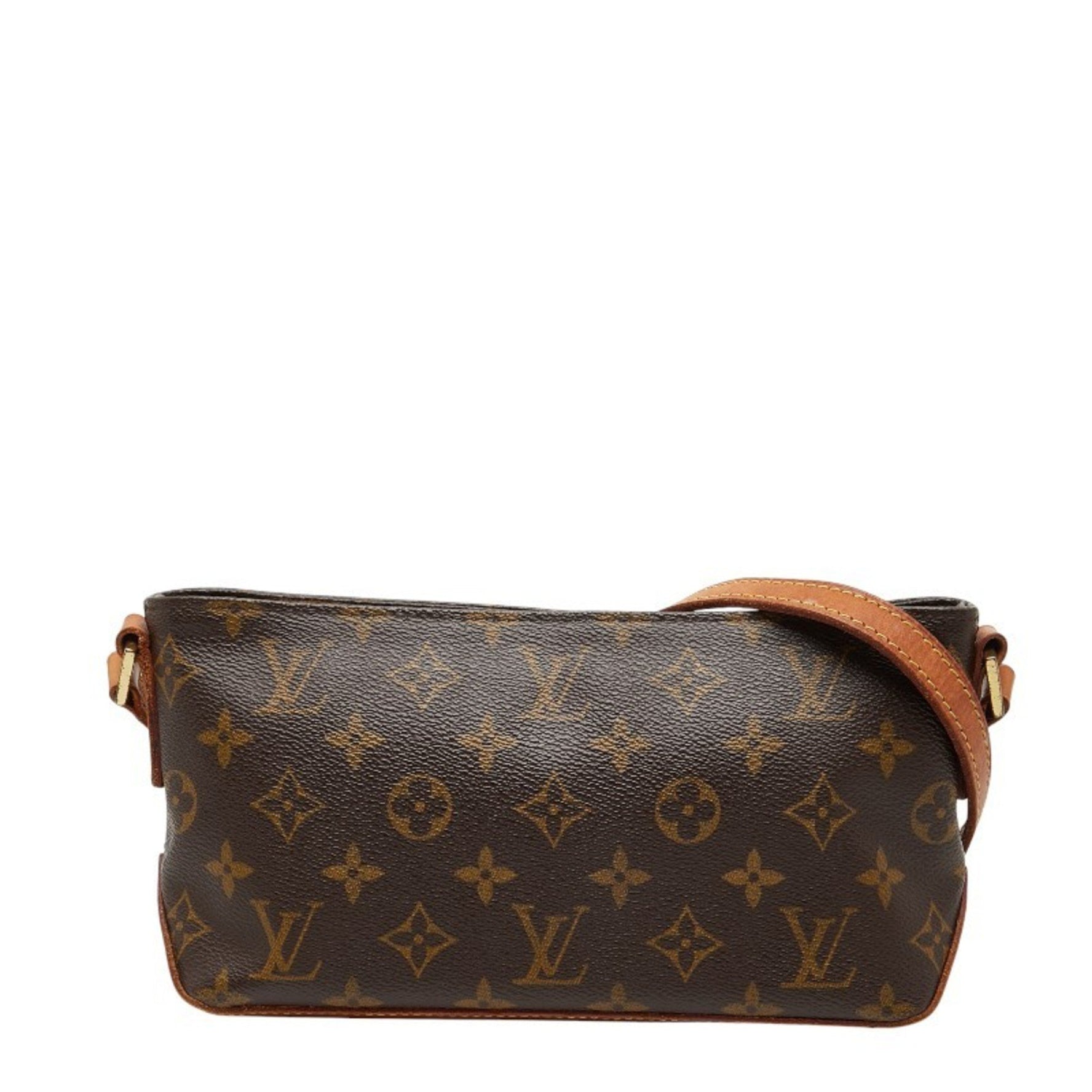 Louis Vuitton Monogram Trotter Crossbody Shoulder Bag Leather LOUIS VUITTON