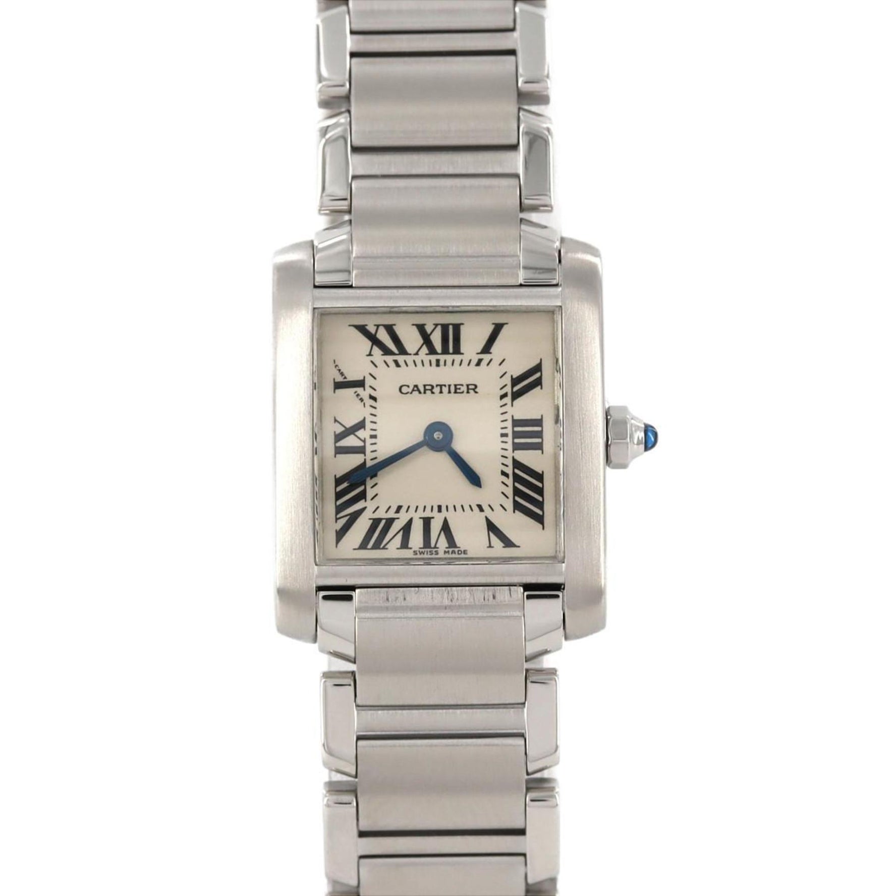 Cartier Tank Francaise SM W51008Q3 SS Wristwatch Quartz