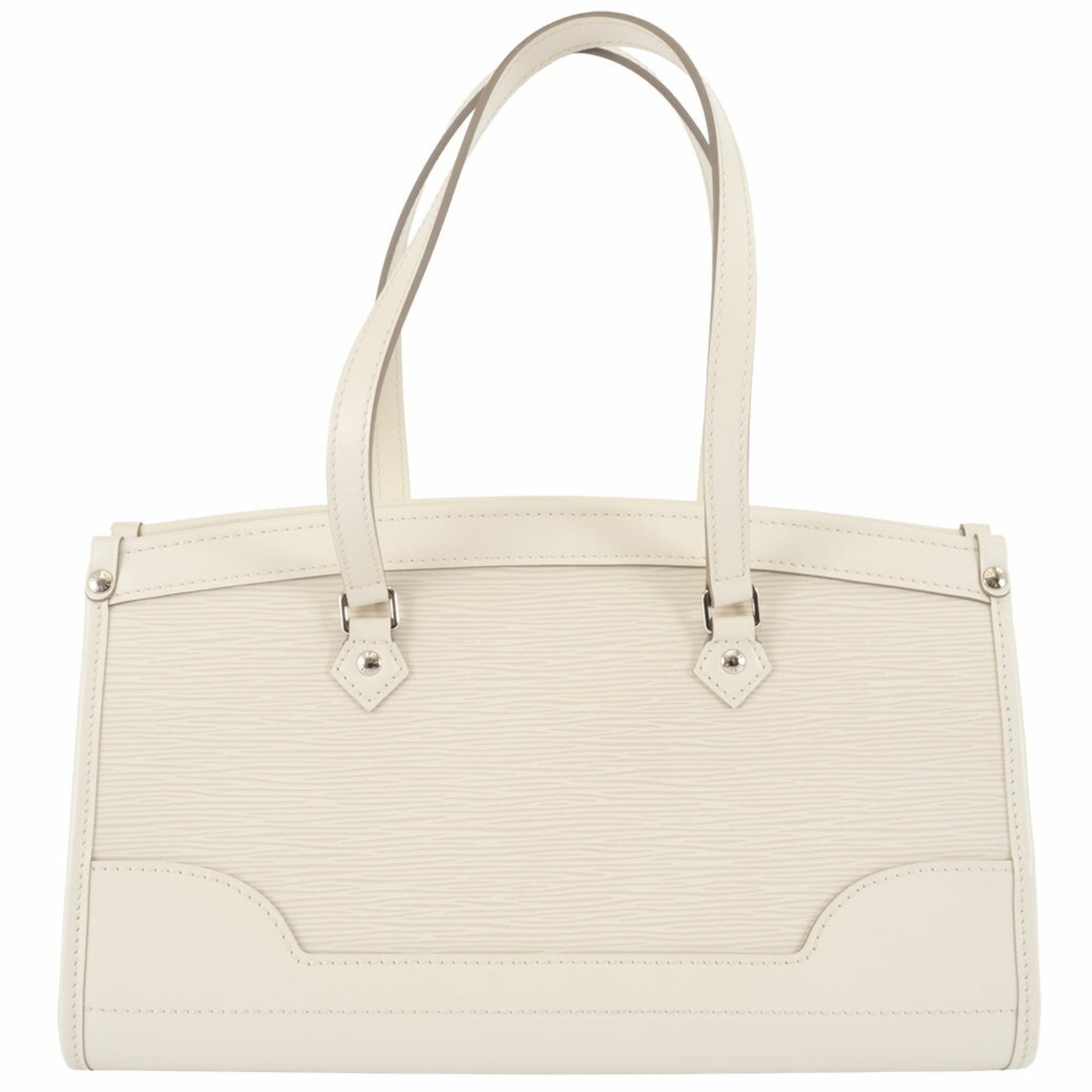 Louis Vuitton Madeleine PM Handbag Epi Leather Ivory
