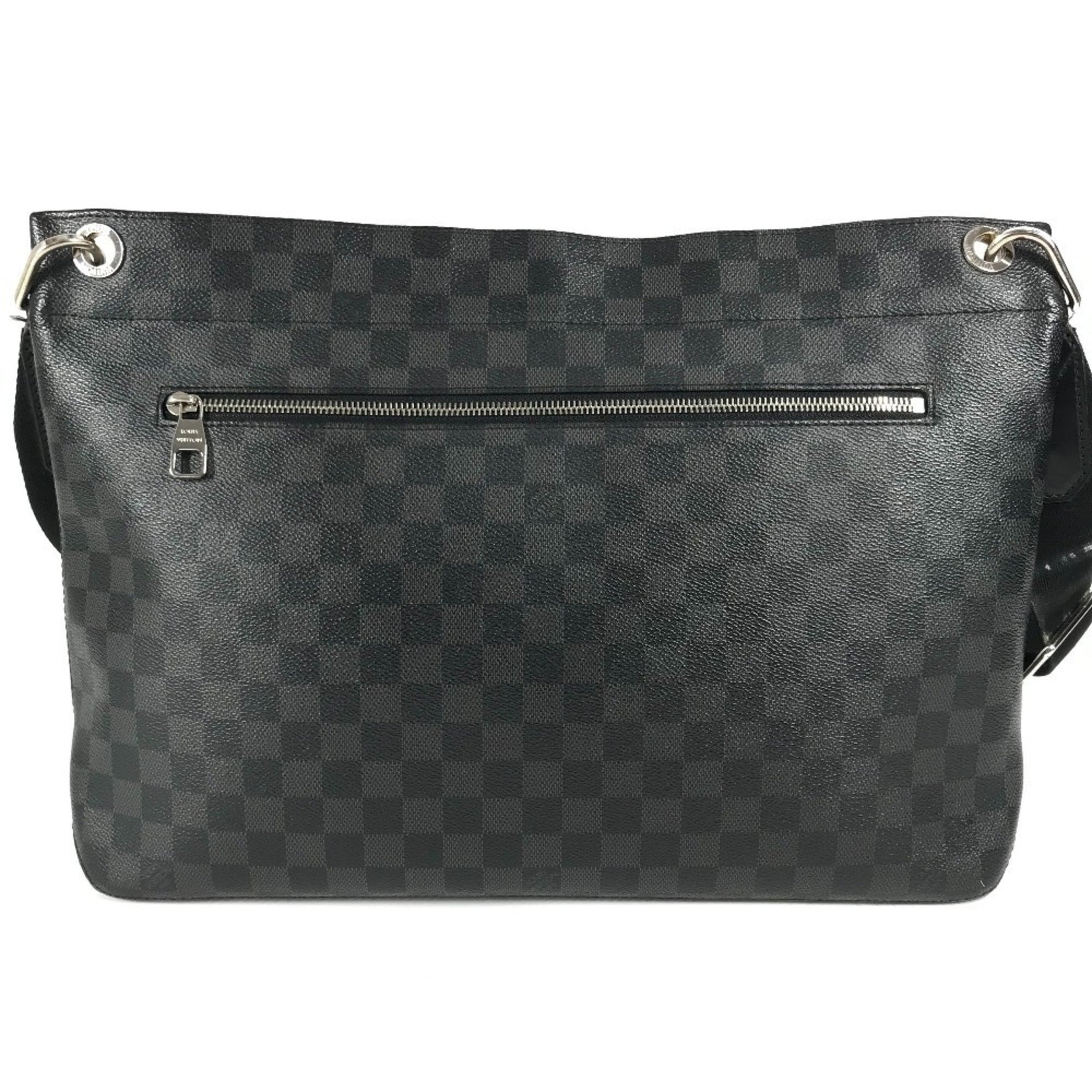 Louis Vuitton Damier Graphite Hunter Bag Crossbody Shoulder Canvas Men's