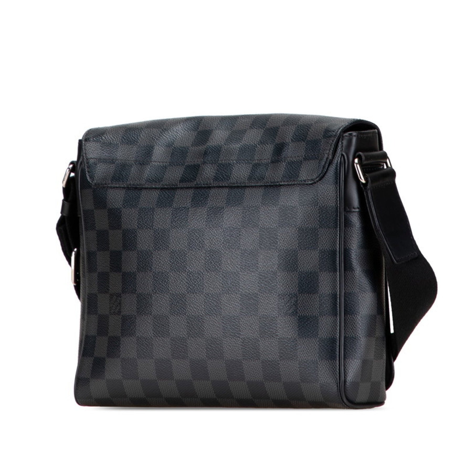 Louis Vuitton Damier Graphite District PM Crossbody Shoulder Bag Leather LOUIS VUITTON