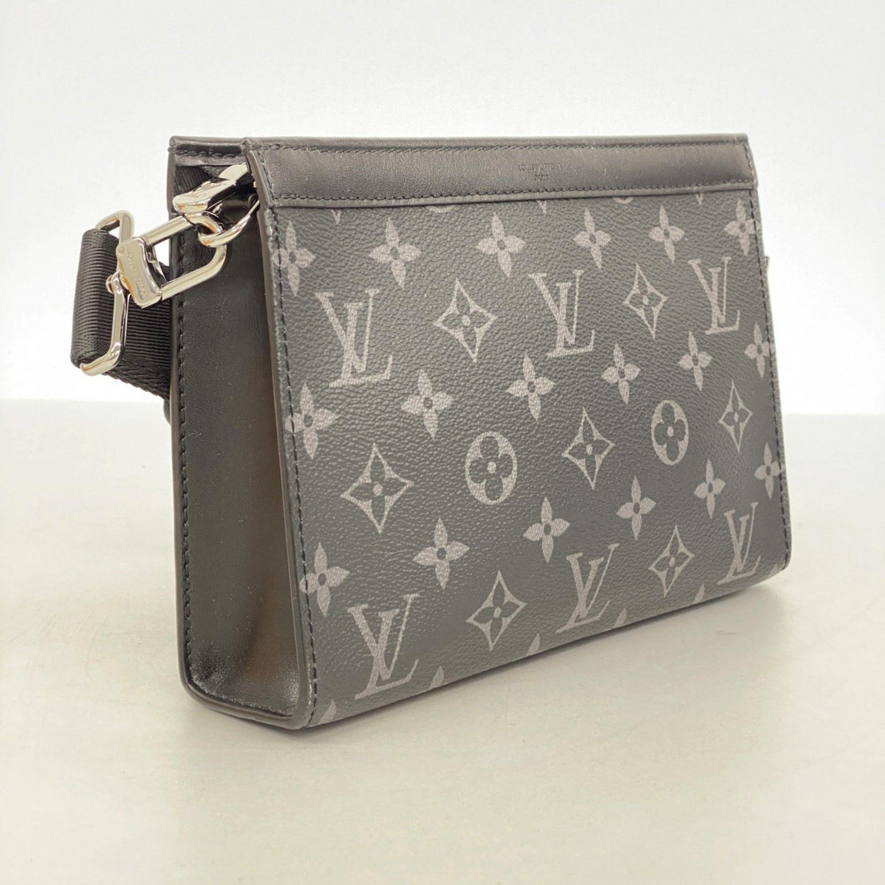 Louis Vuitton Monogram Eclipse Gaston Wearable Wallet Shoulder Bag