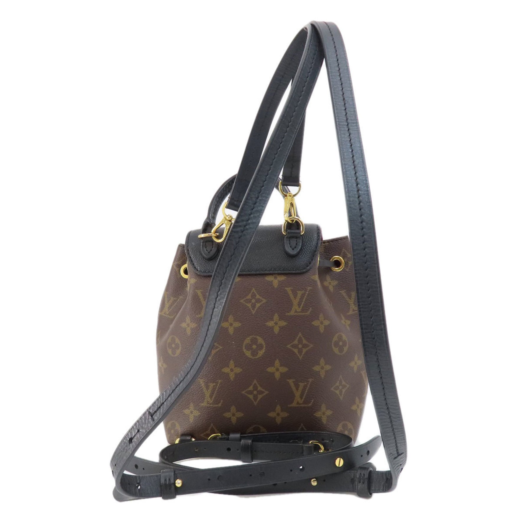 Louis Vuitton Montsouris BB Monogram Backpack/Daypack Canvas LOUIS VUITTON