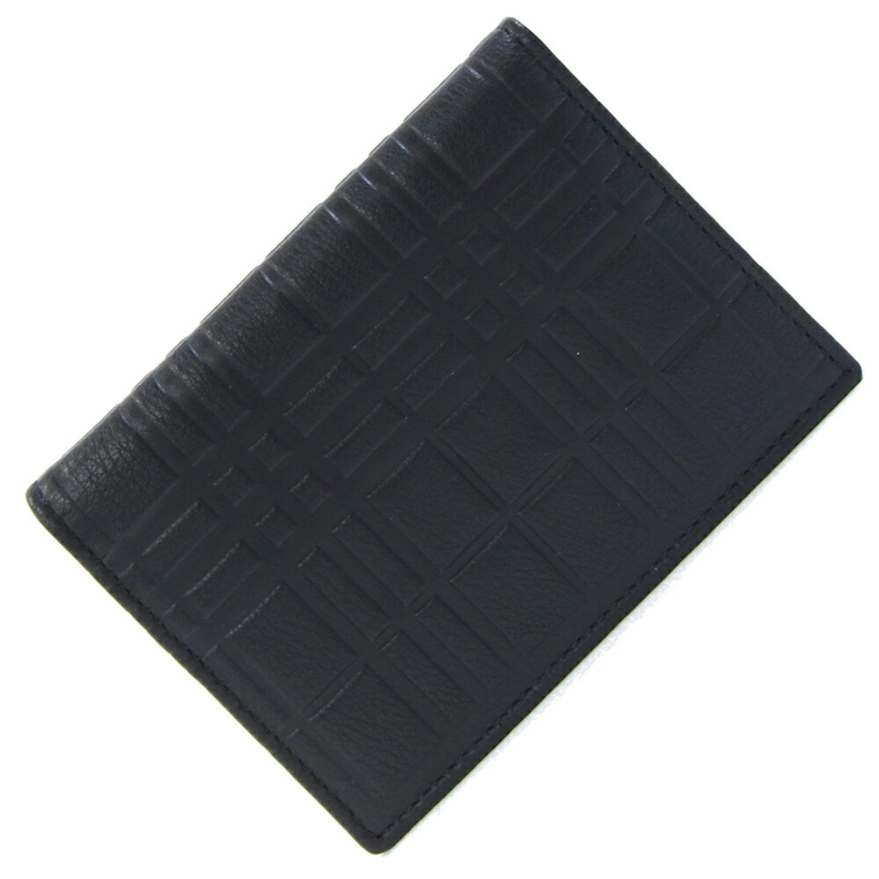 Burberry Card Case Leather Check