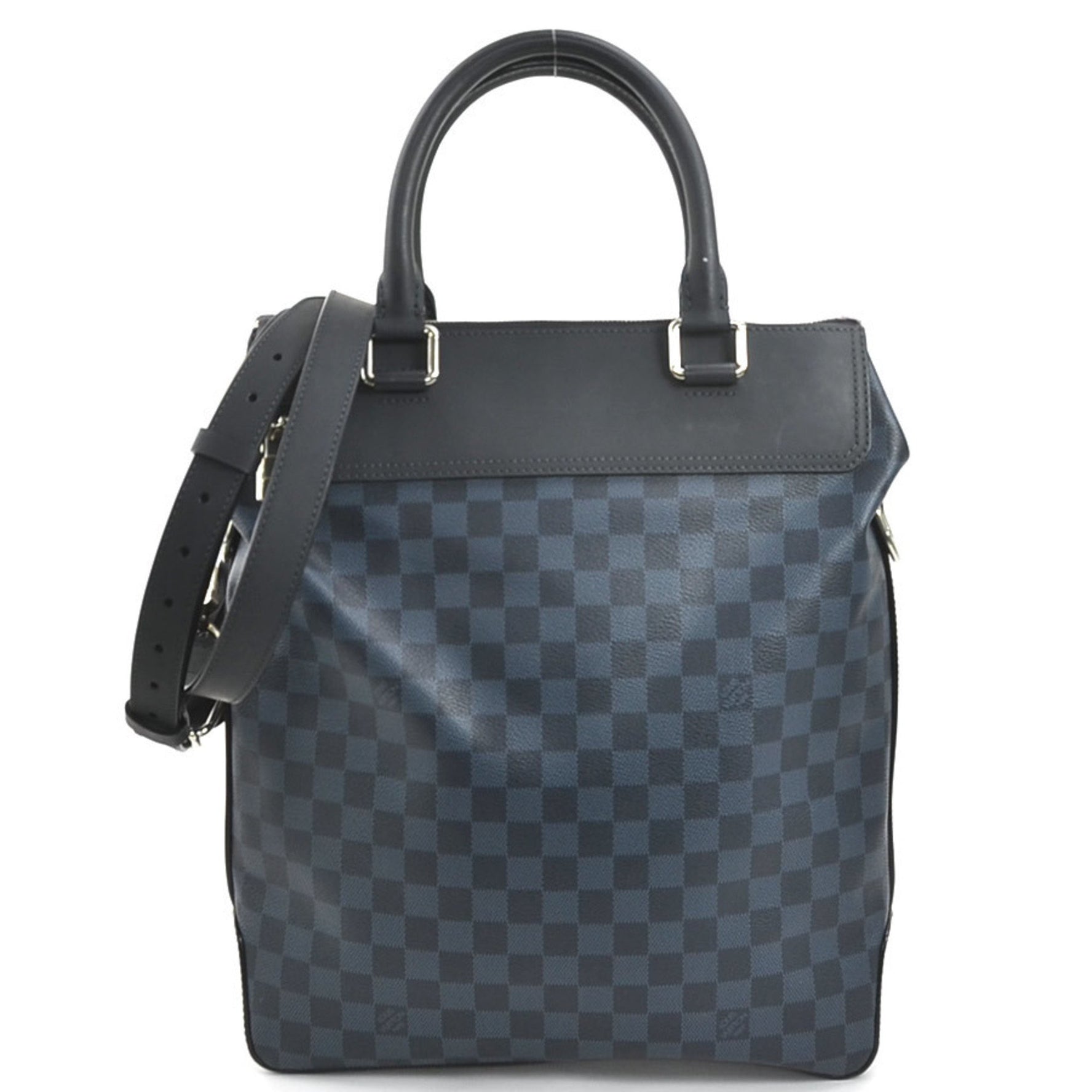 LOUIS VUITTON Handbag Shoulder Bag Damier Cobalt Greenwich Navy Men's N41351 99999g