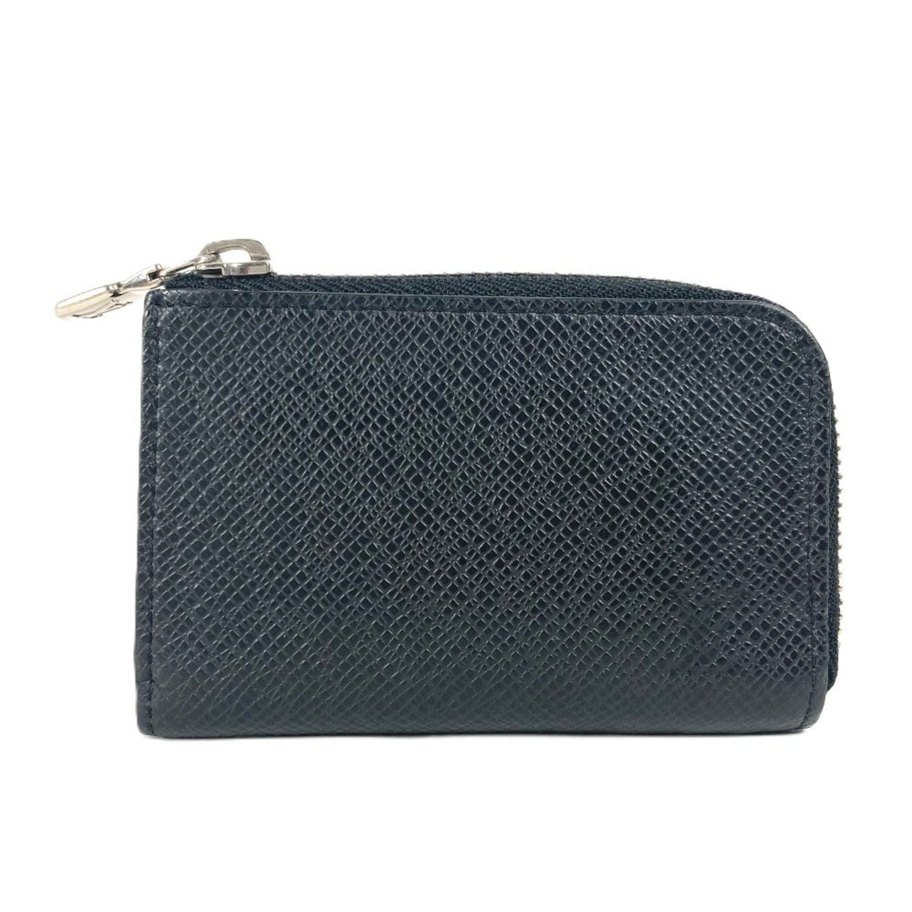 Louis Vuitton Taiga Porte Monnaie Jour Wallet Coin Purse L-shaped Zipper Wallet/Coin Case Leather Men's