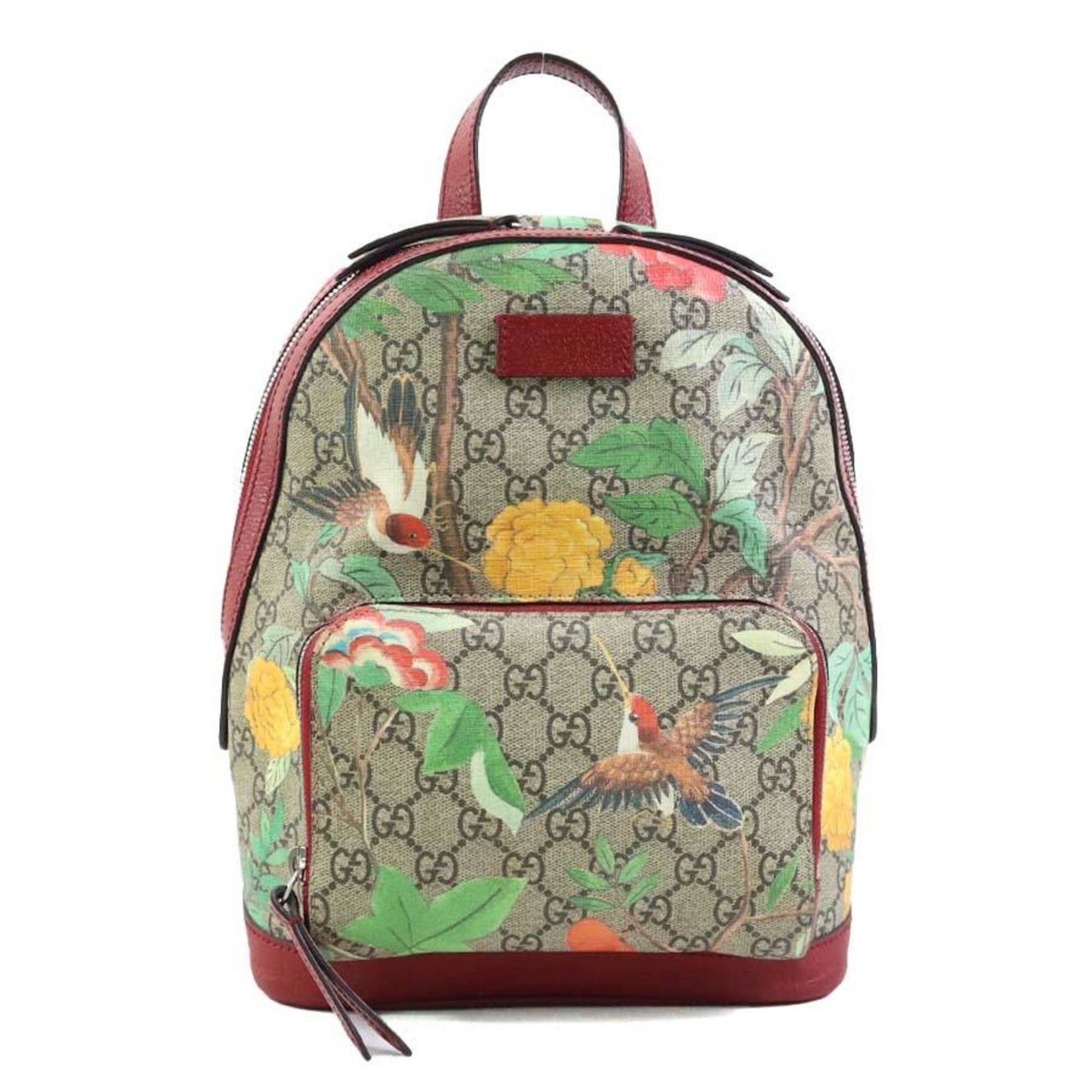 GUCCI Backpack Tian GG Supreme Canvas Multicolor Men's