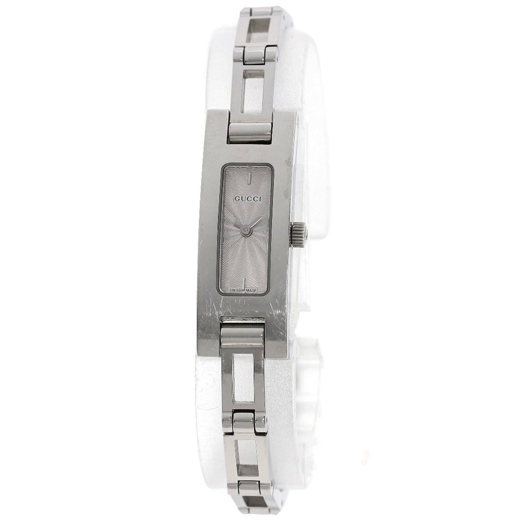 Gucci 3900L Square Face Watch Stainless Steel SS Ladies GUCCI