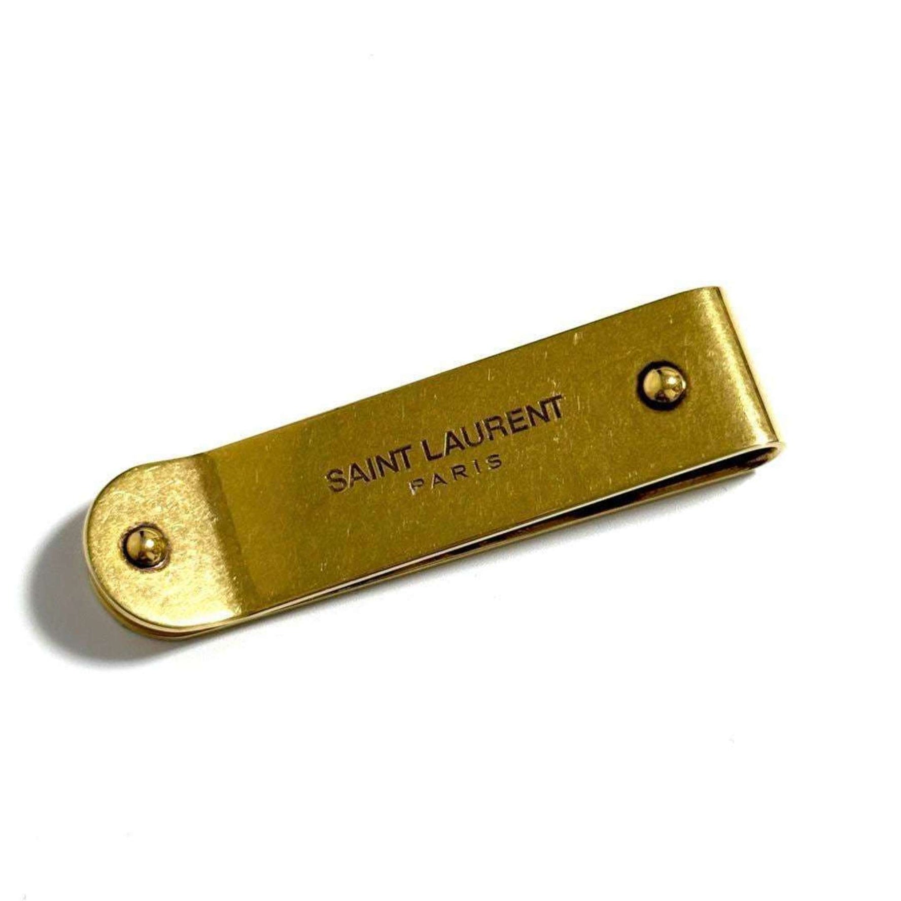Saint Laurent Men's Money Clip ID Bill