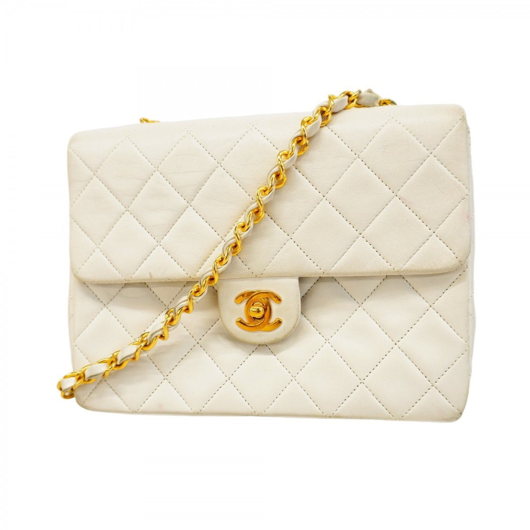 Chanel Matelasse Shoulder Bag with Chain Bag, Lambskin