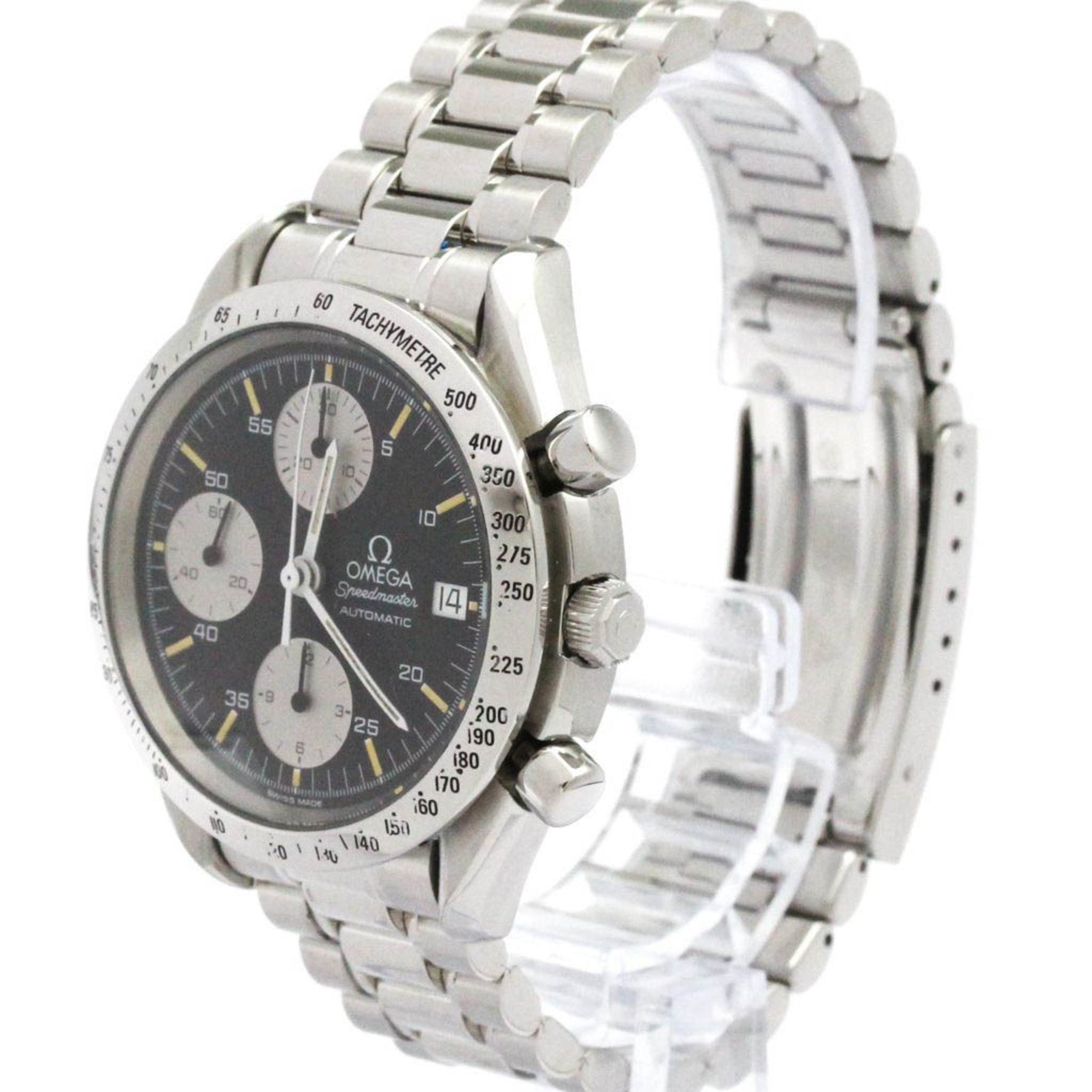OMEGA Speedmaster Date Steel Automatic Mens Watch 3511.50 Polished