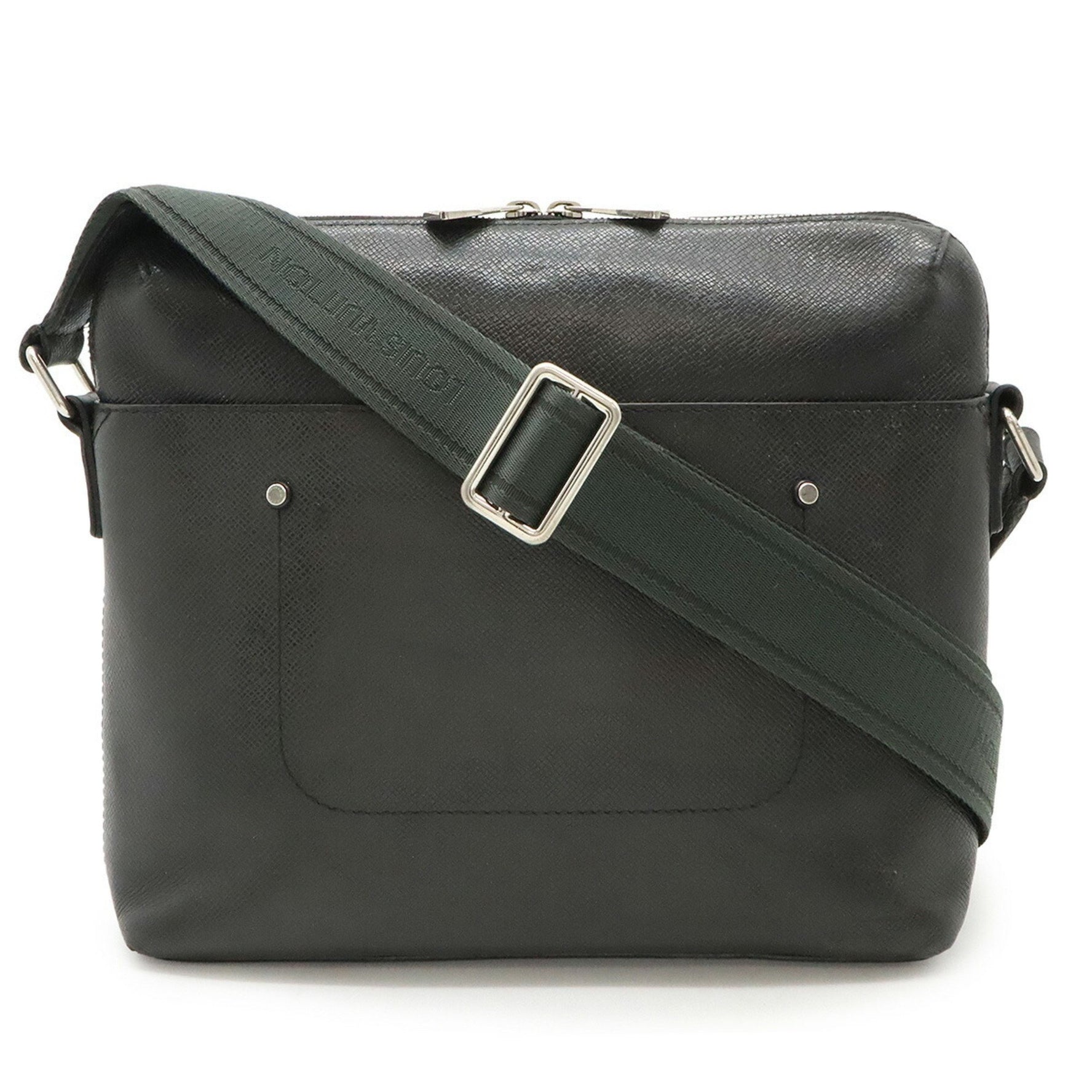 Louis Vuitton Taiga Grigori PM Shoulder Bag, Black