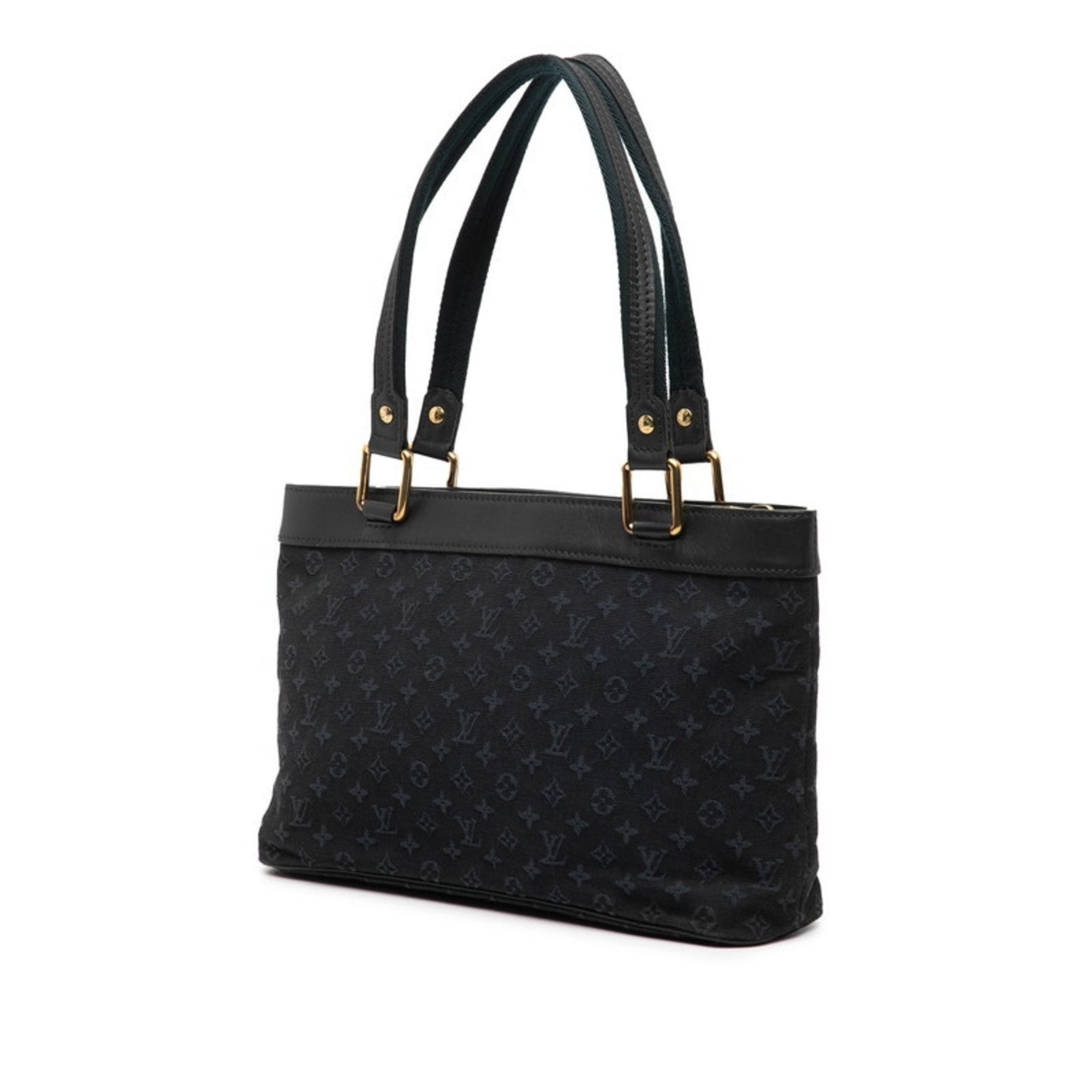 Louis Vuitton Monogram Mini Lucille PM Handbag TST Blue Canvas and Leather LOUIS VUITTON
