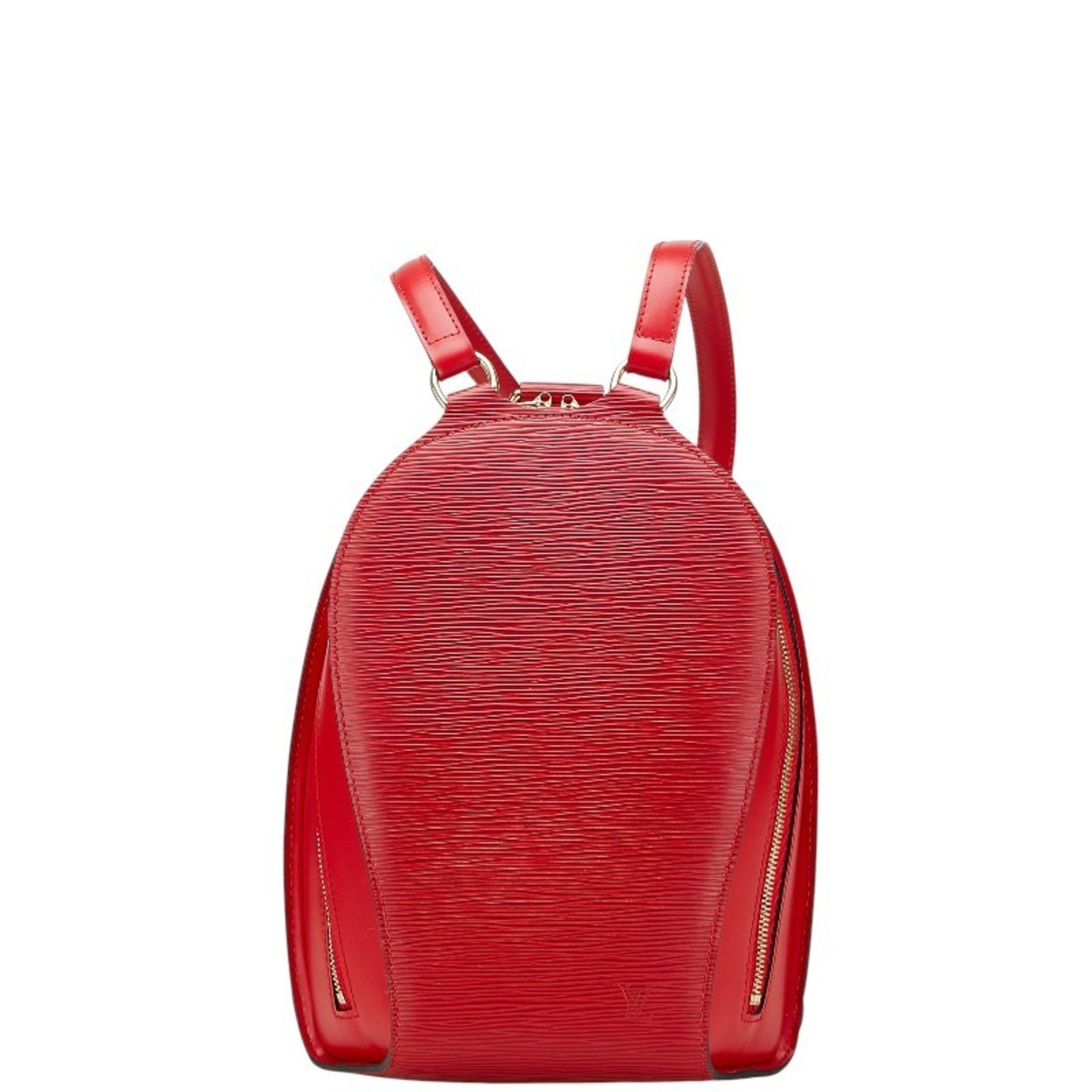 Louis Vuitton Epi Mabion Backpack Castilian Red Leather