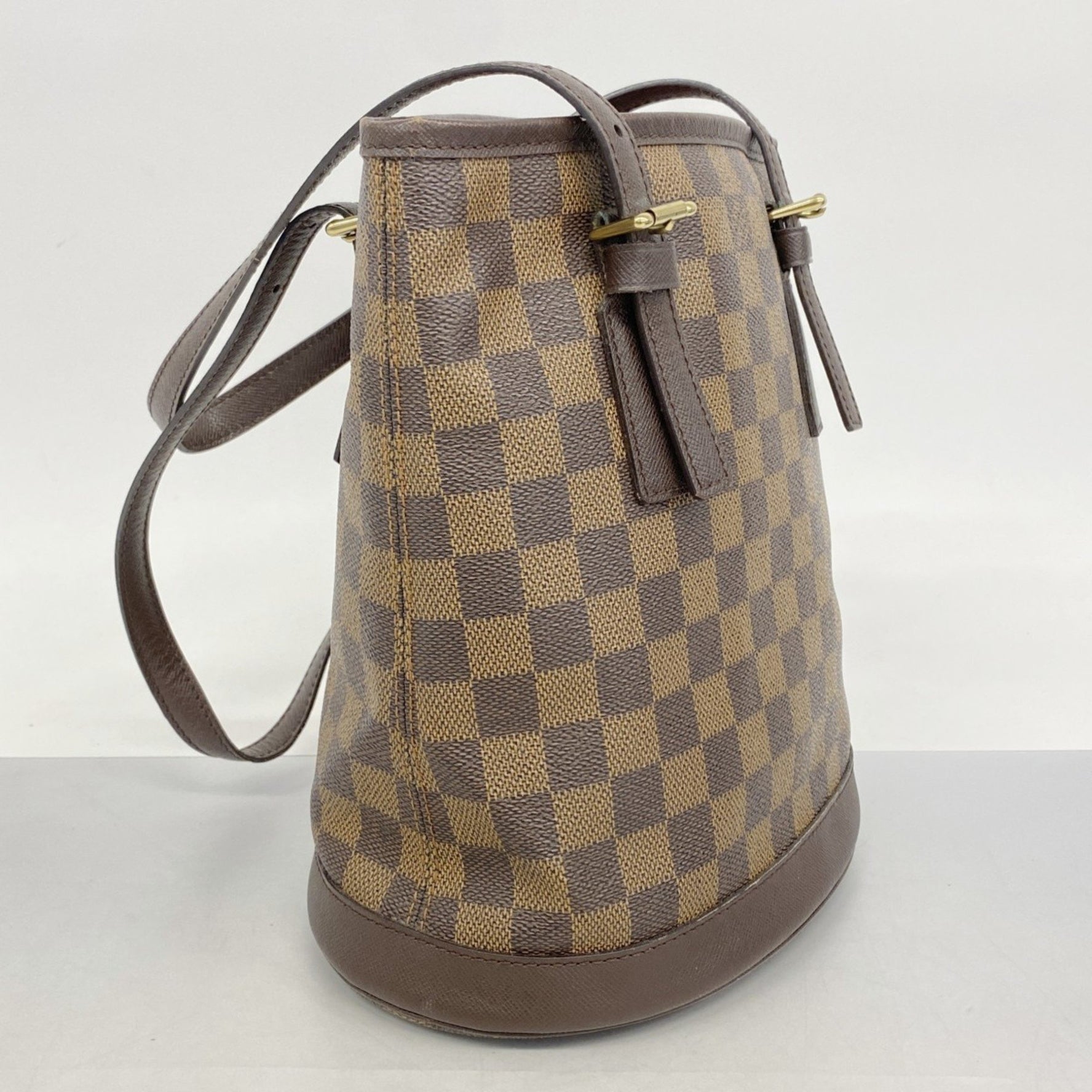 Louis Vuitton Damier Marais Tote Bag N42240 Ebene Women's