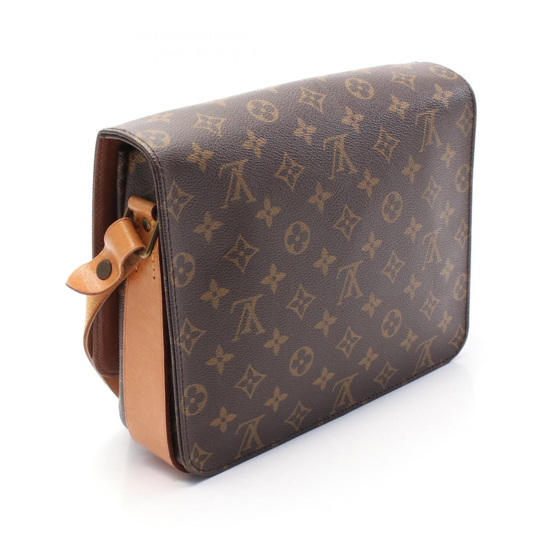 Louis Vuitton Carte Ciel GM Shoulder Bag, Coated Canvas and Leather, Monogram, Brown
