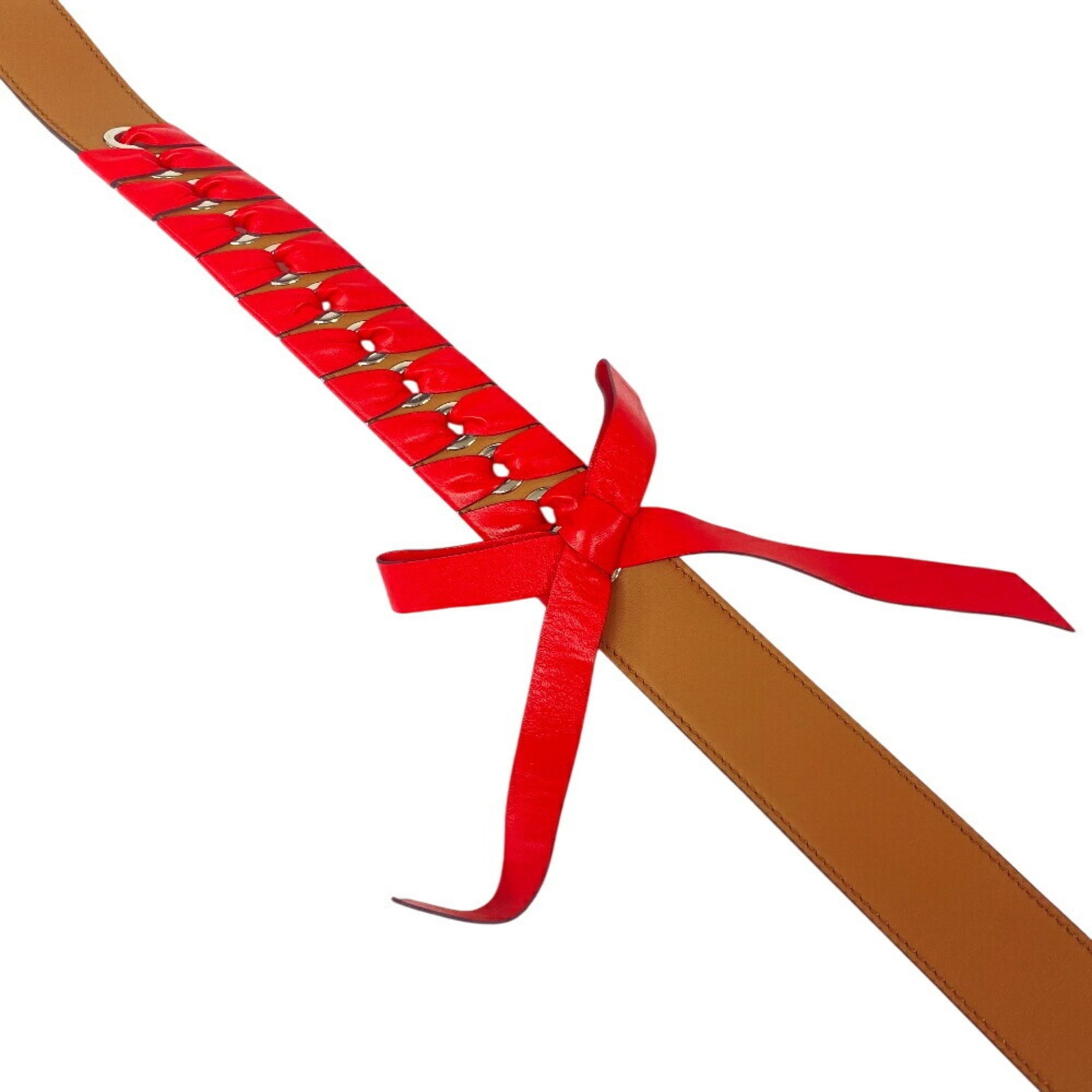 FENDI Strap You Ribbon Shoulder Red