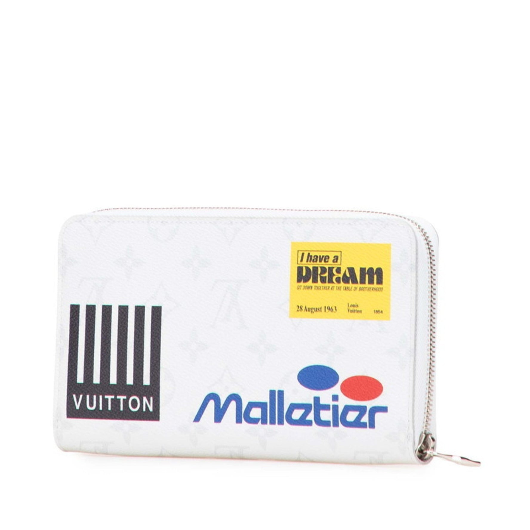 Louis Vuitton Monogram Logo Zippy Organizer Round Zipper Long Wallet Leather LOUIS VUITTON