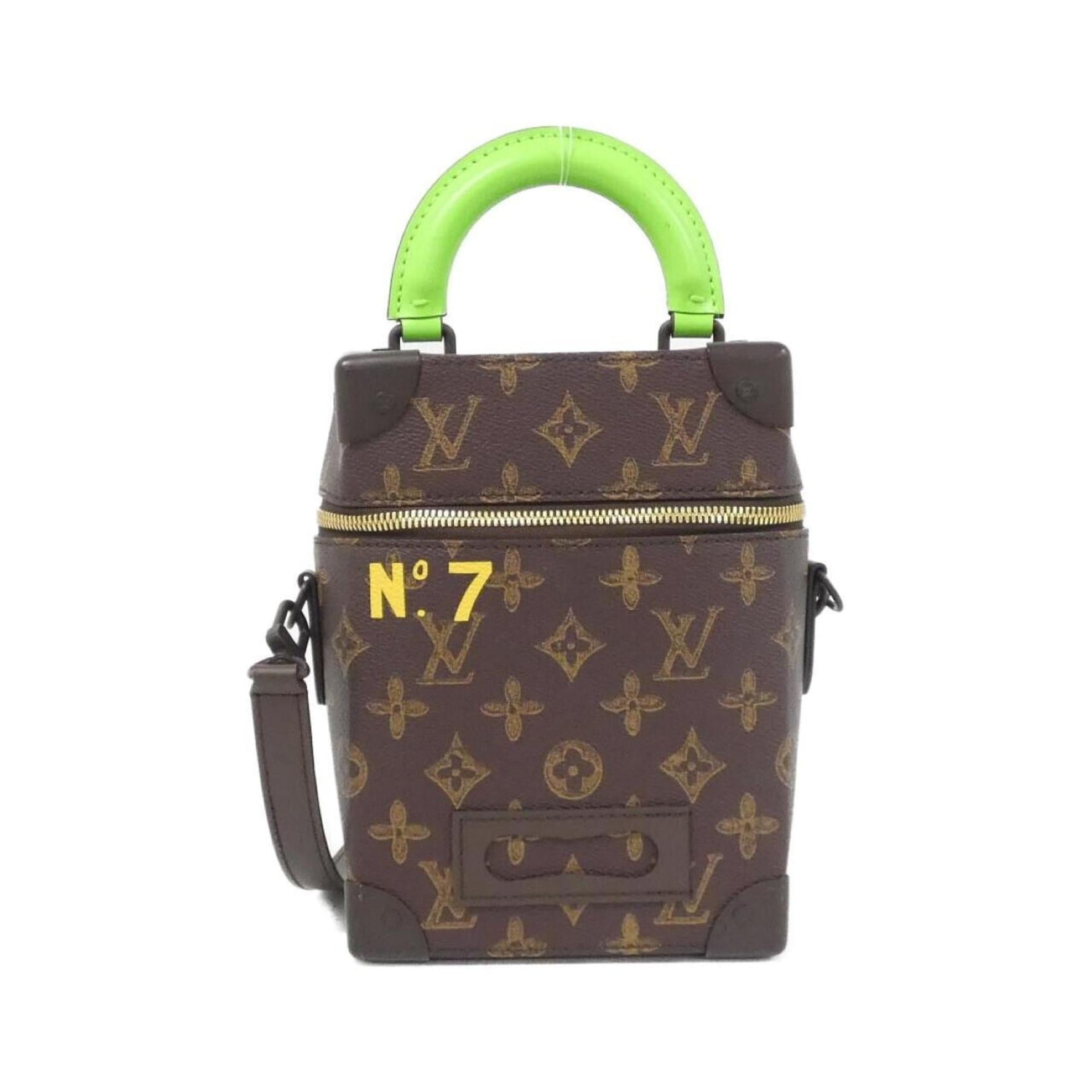 Louis Vuitton Monogram (No. 7) Vertical Box Trunk Handbag