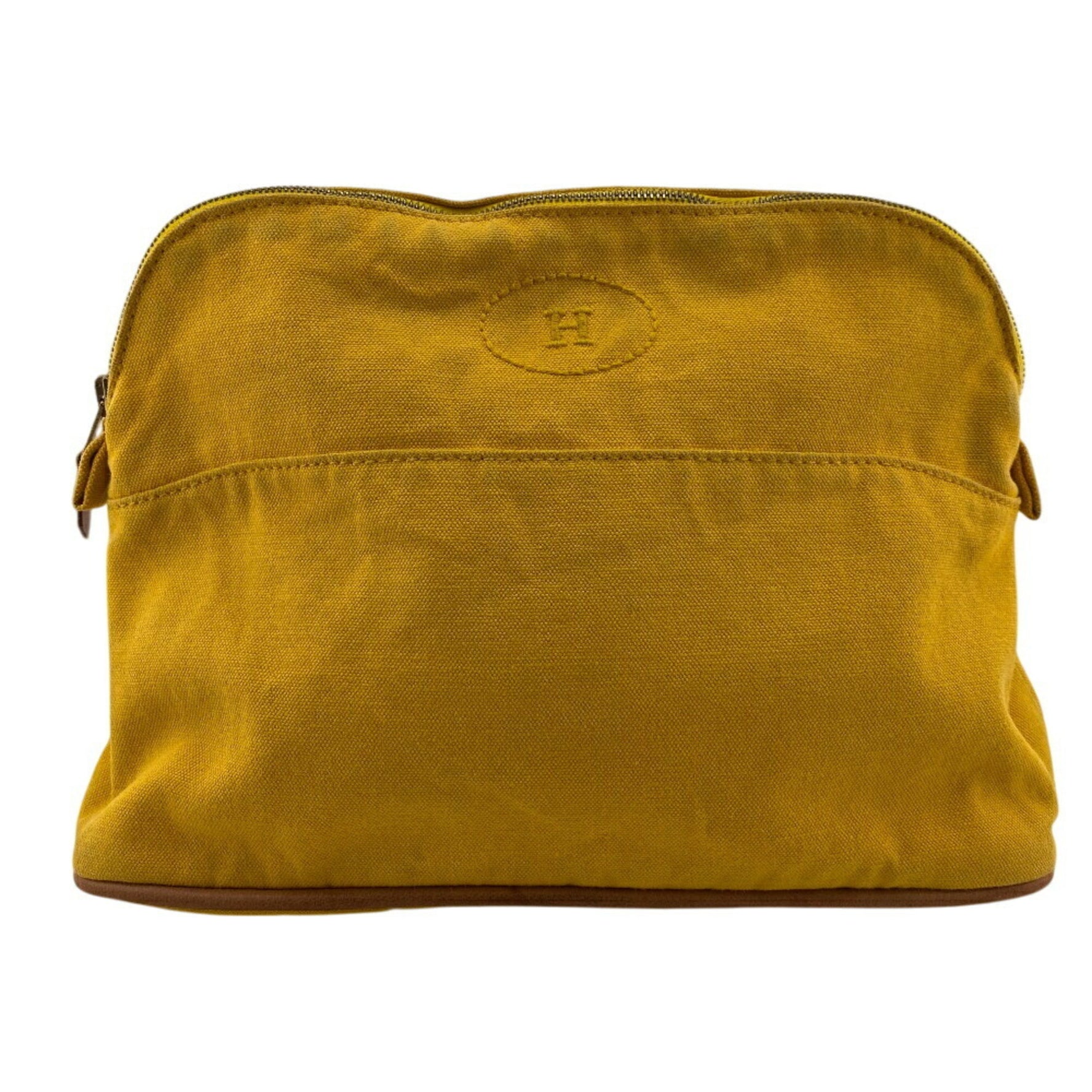 HERMES Hermes Bolide MM Pouch High Orange Unisex
