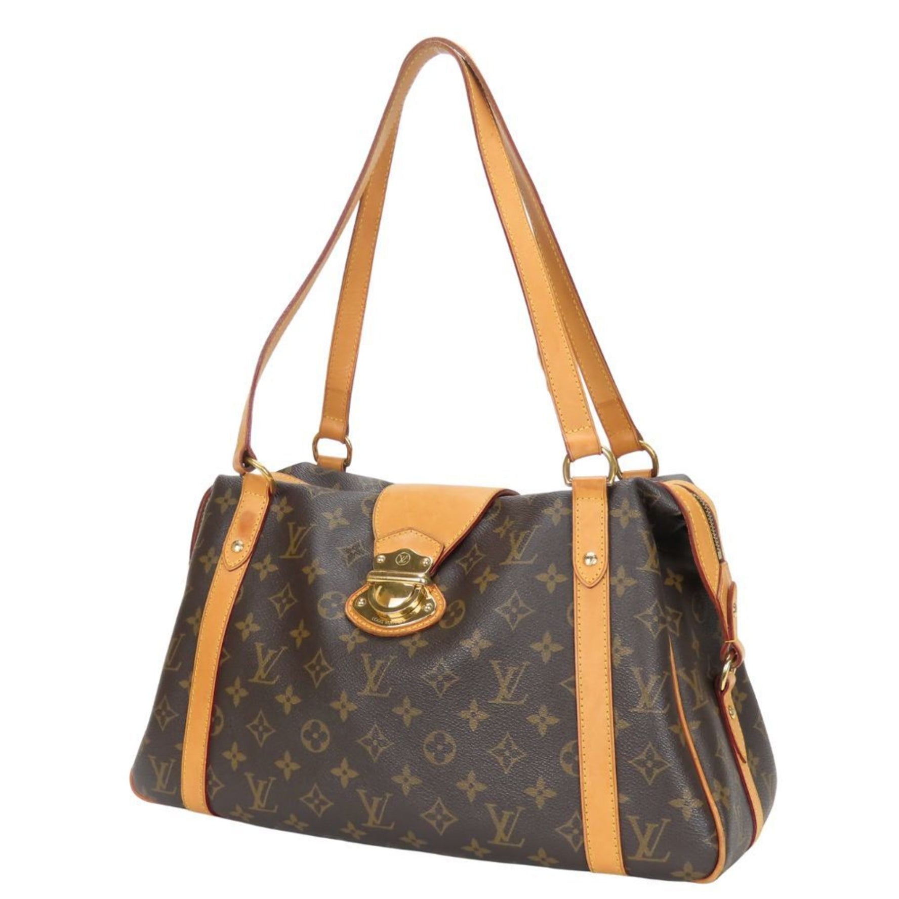 Louis Vuitton Stresa PM Monogram Handbag in Leather, LOUIS VUITTON