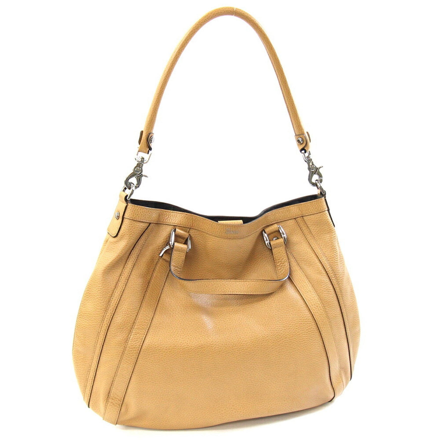 Gucci Handbag Leather Shoulder Bag with Strap, Hand Tote