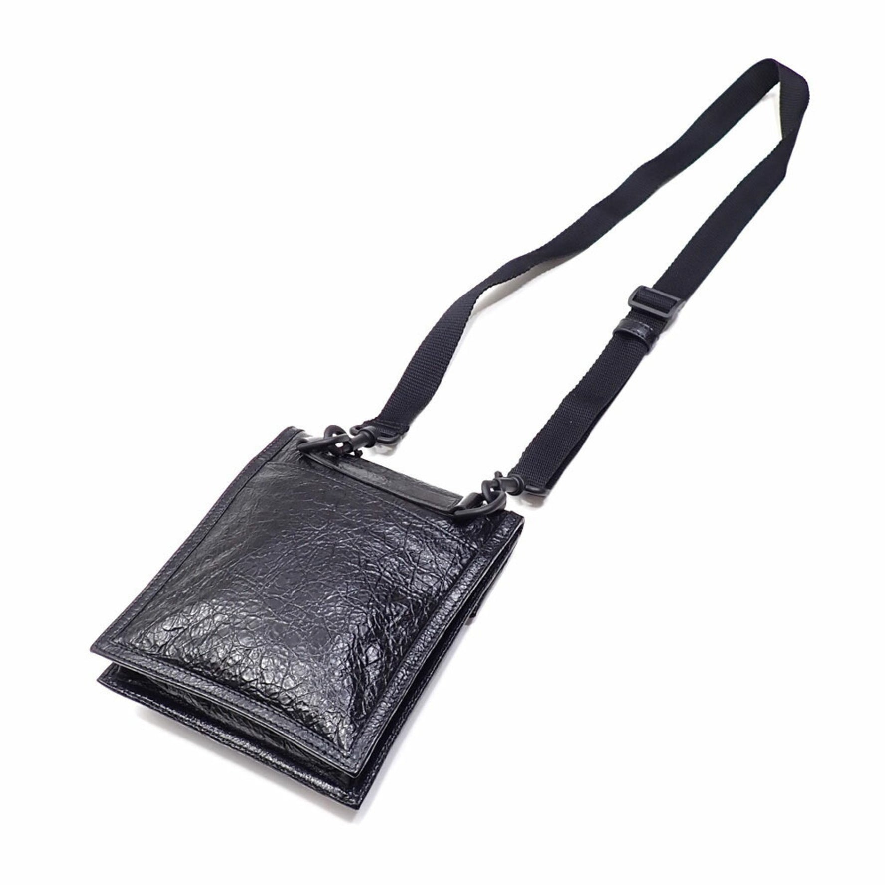 Balenciaga Explorer Small Pouch Shoulder Bag, Men's, Leather