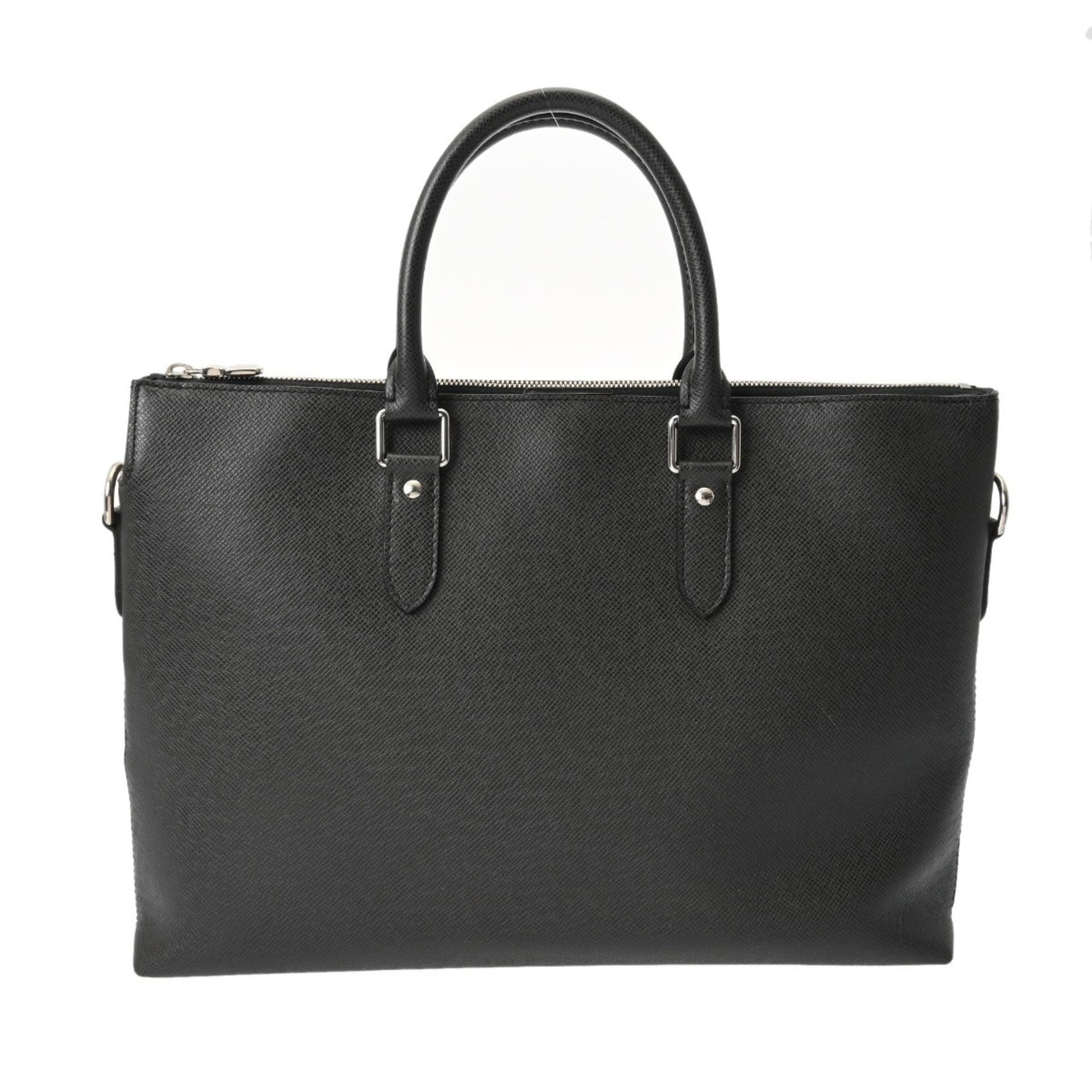LOUIS VUITTON Taiga Anton Briefcase Leather Business Bag