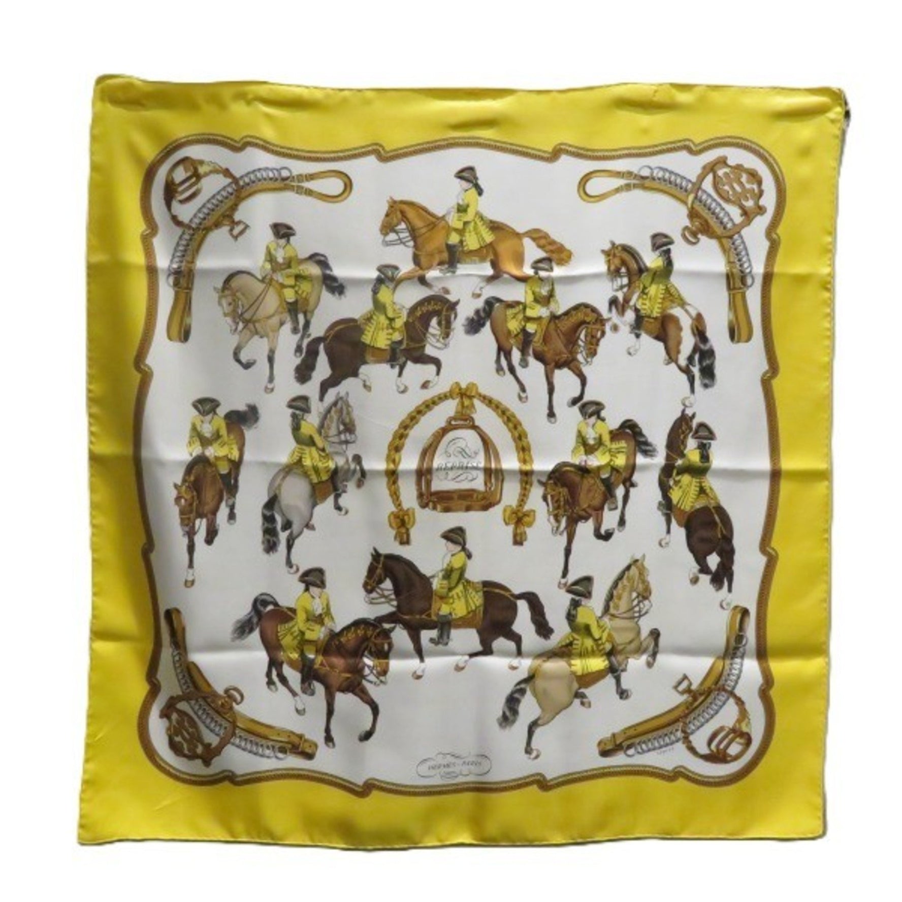 Hermes Carré 90 Horseback Riding Scenery Accessories Scarves for Women