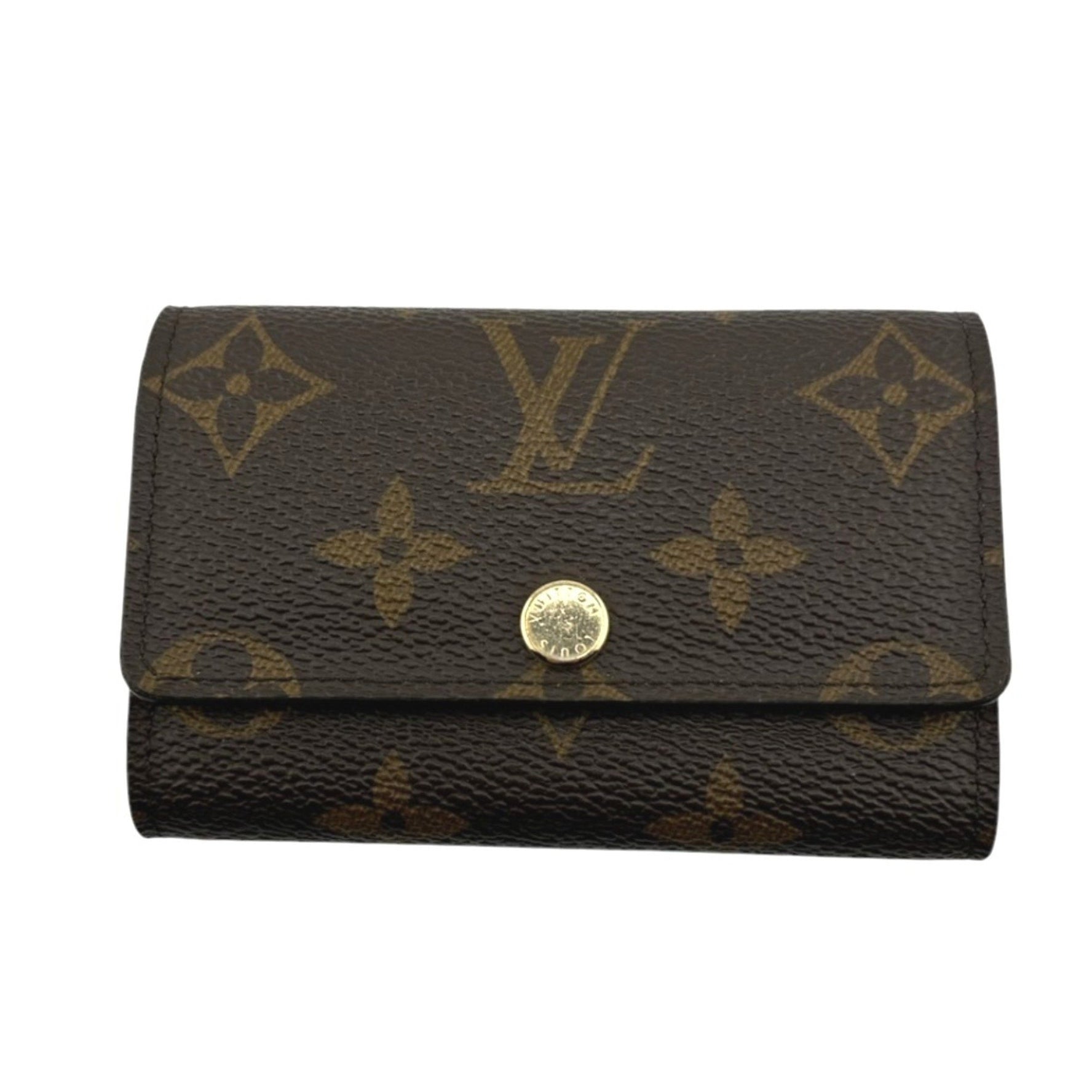 Louis Vuitton LOUIS VUITTON Key Case 6 Monogram Multicle Canvas M62630 Brown LV