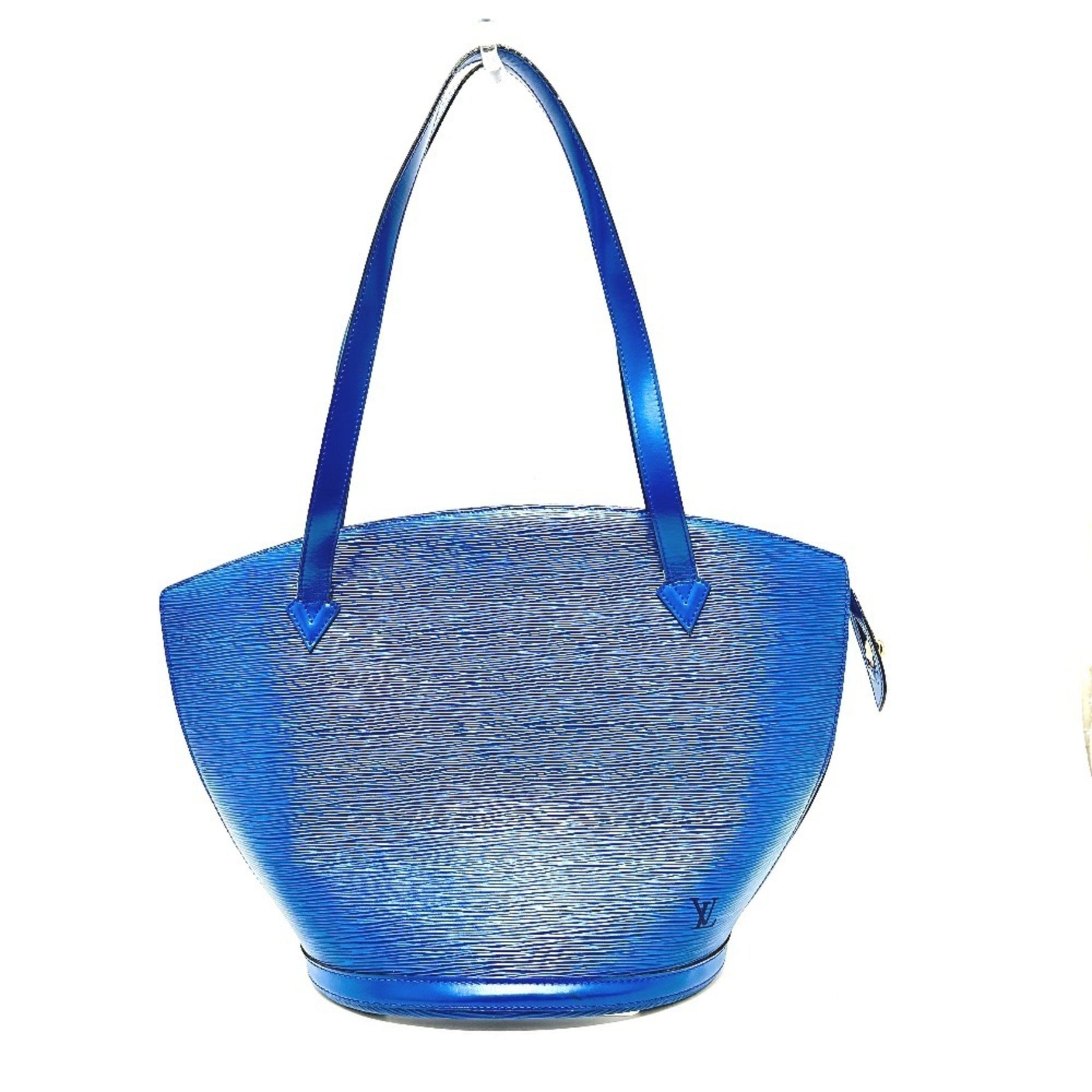 Louis Vuitton Epi Saint Jacques Shopping Shoulder Bag, Tote Leather, Toledo Blue