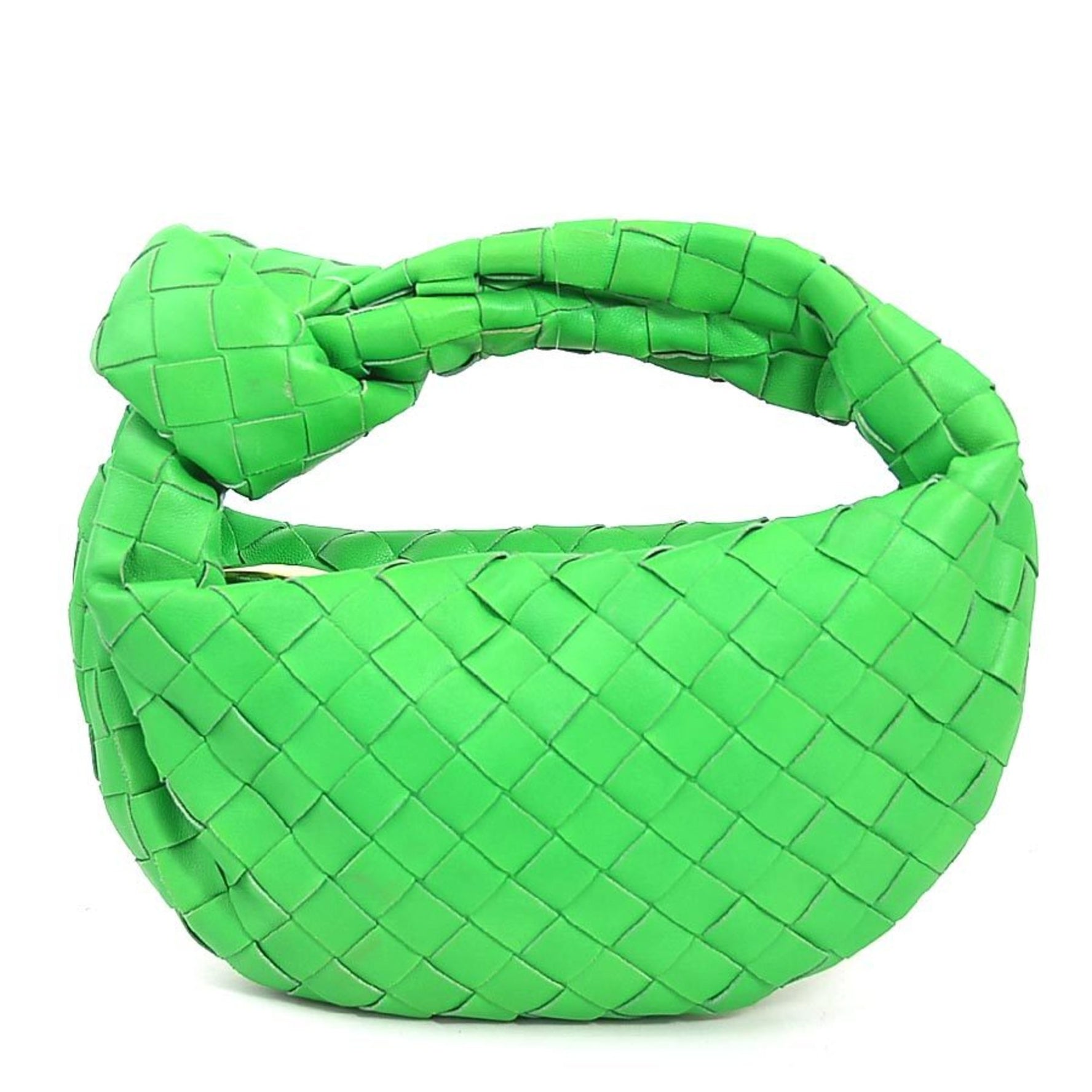 BOTTEGA VENETA handbag mini Jody leather gold