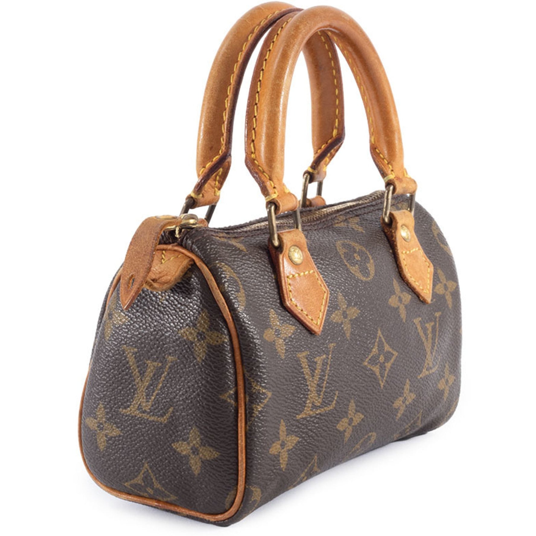 Louis Vuitton Mini Speedy Handbag Monogram Canvas Women's LOUIS VUITTON